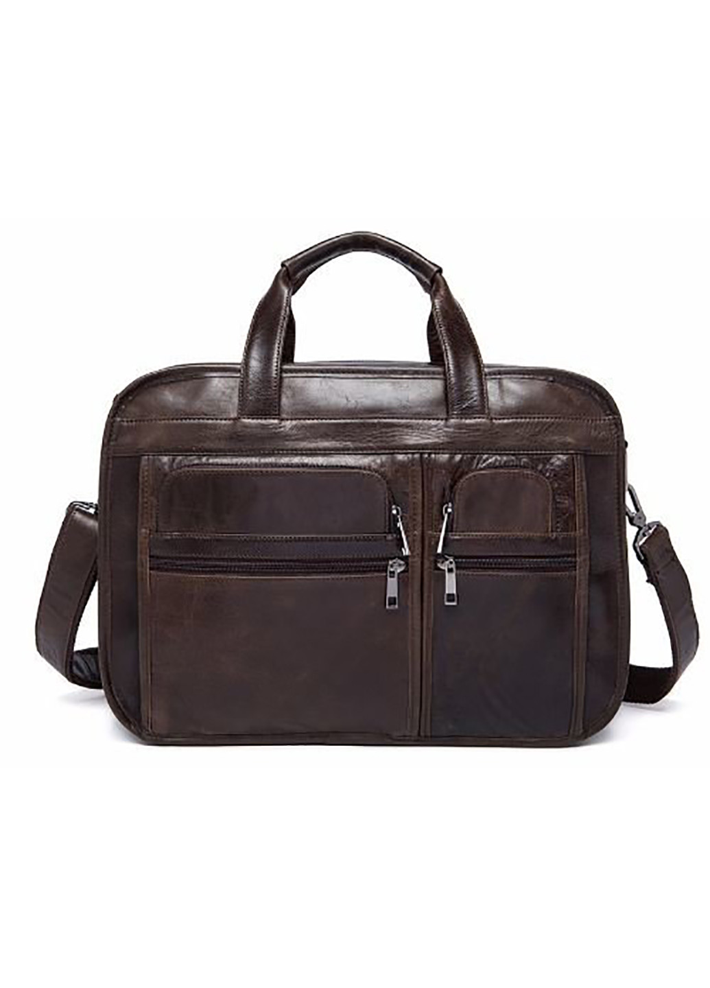 Мужская кожаная сумка 38х27,5х4,5 см Vintage (229461103)