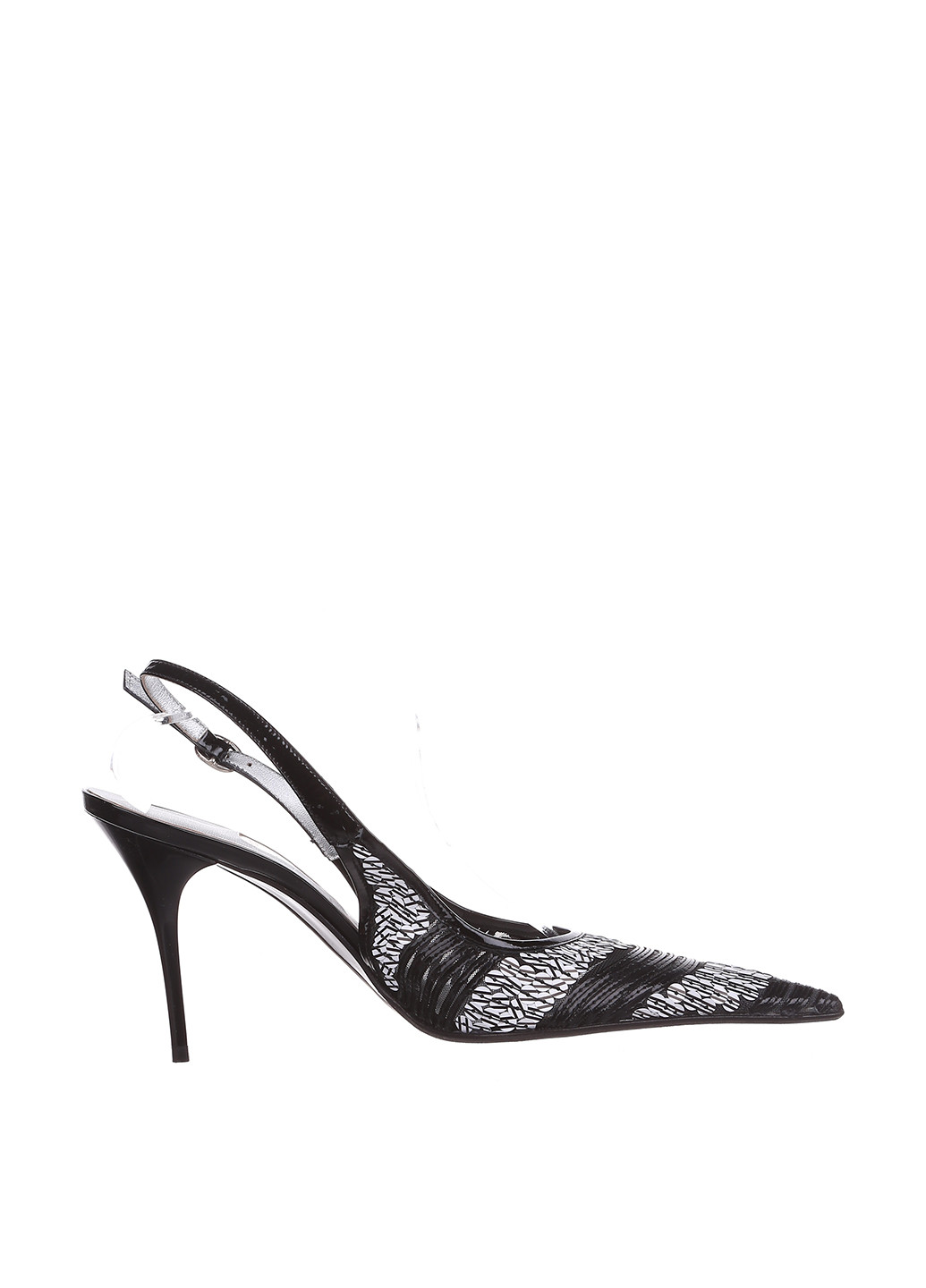 Туфлі Gibellieri слінгбекі абстрактні чорні кежуали