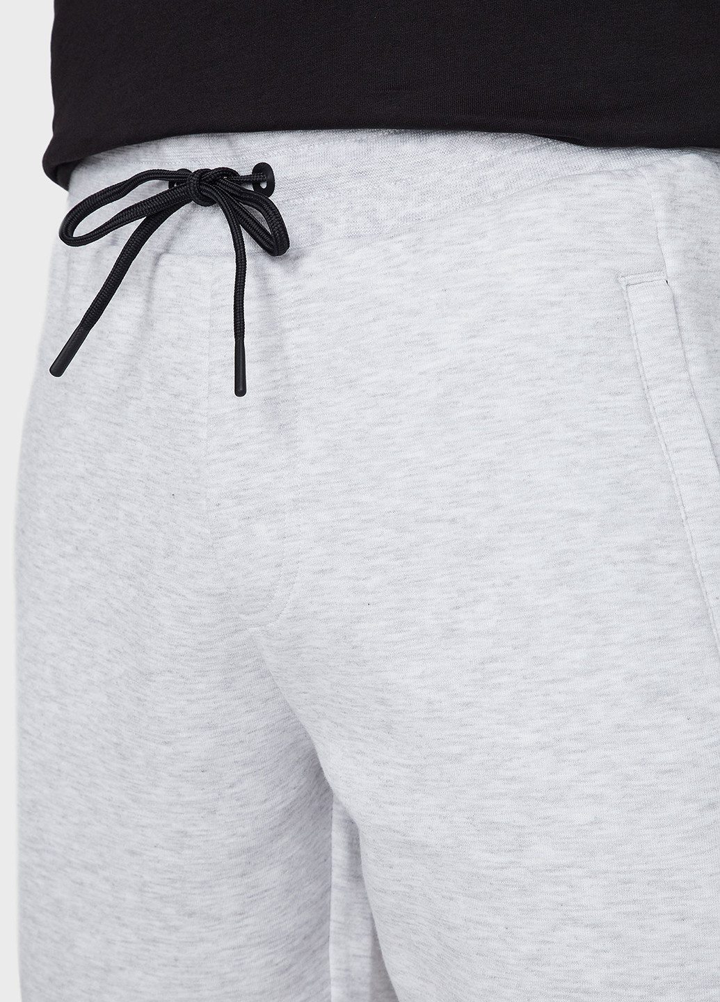Светло-серые спортивные демисезонные джоггеры брюки Tommy Hilfiger