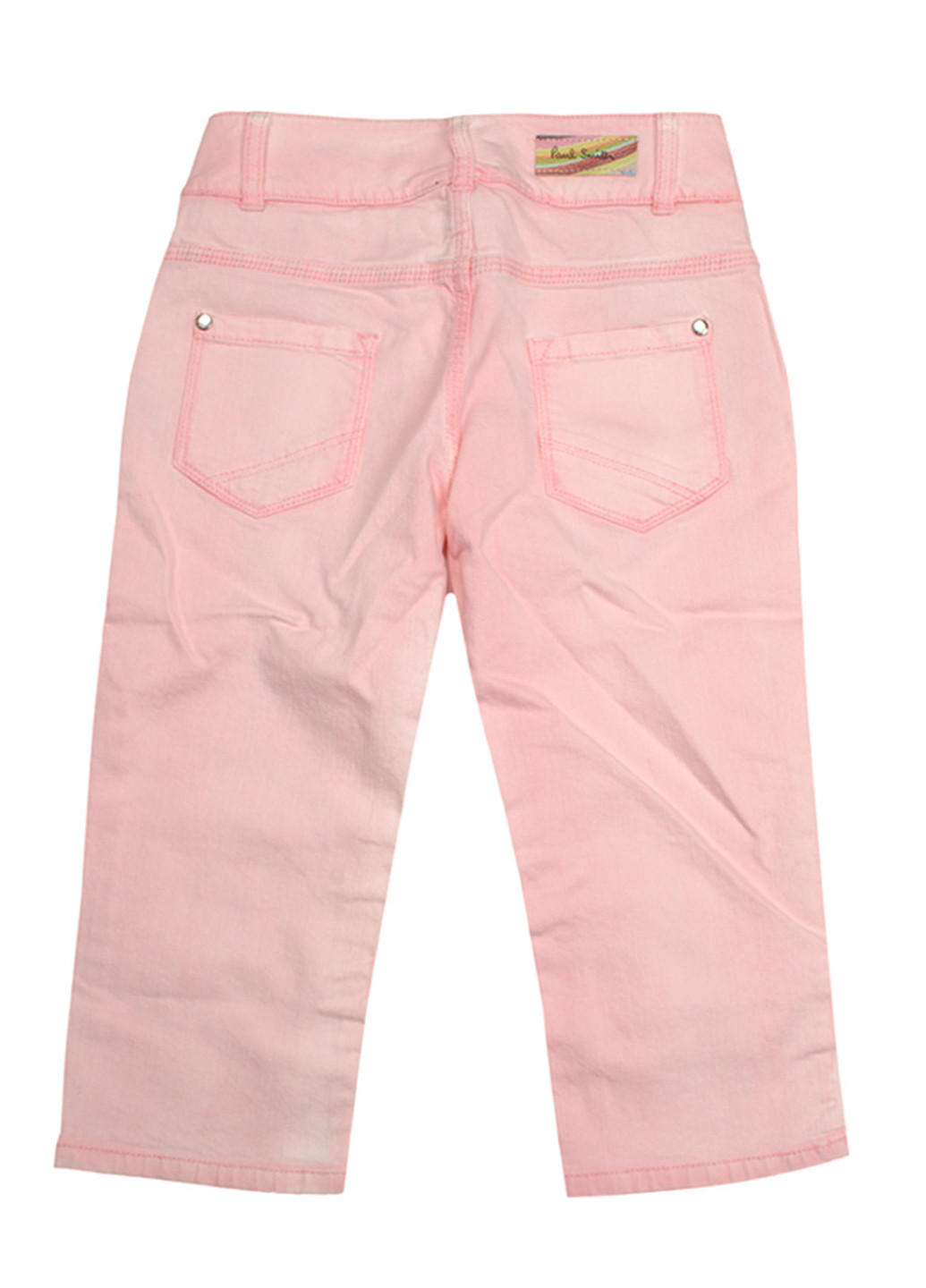 Розовые летние прямые джинсы Paul Smith