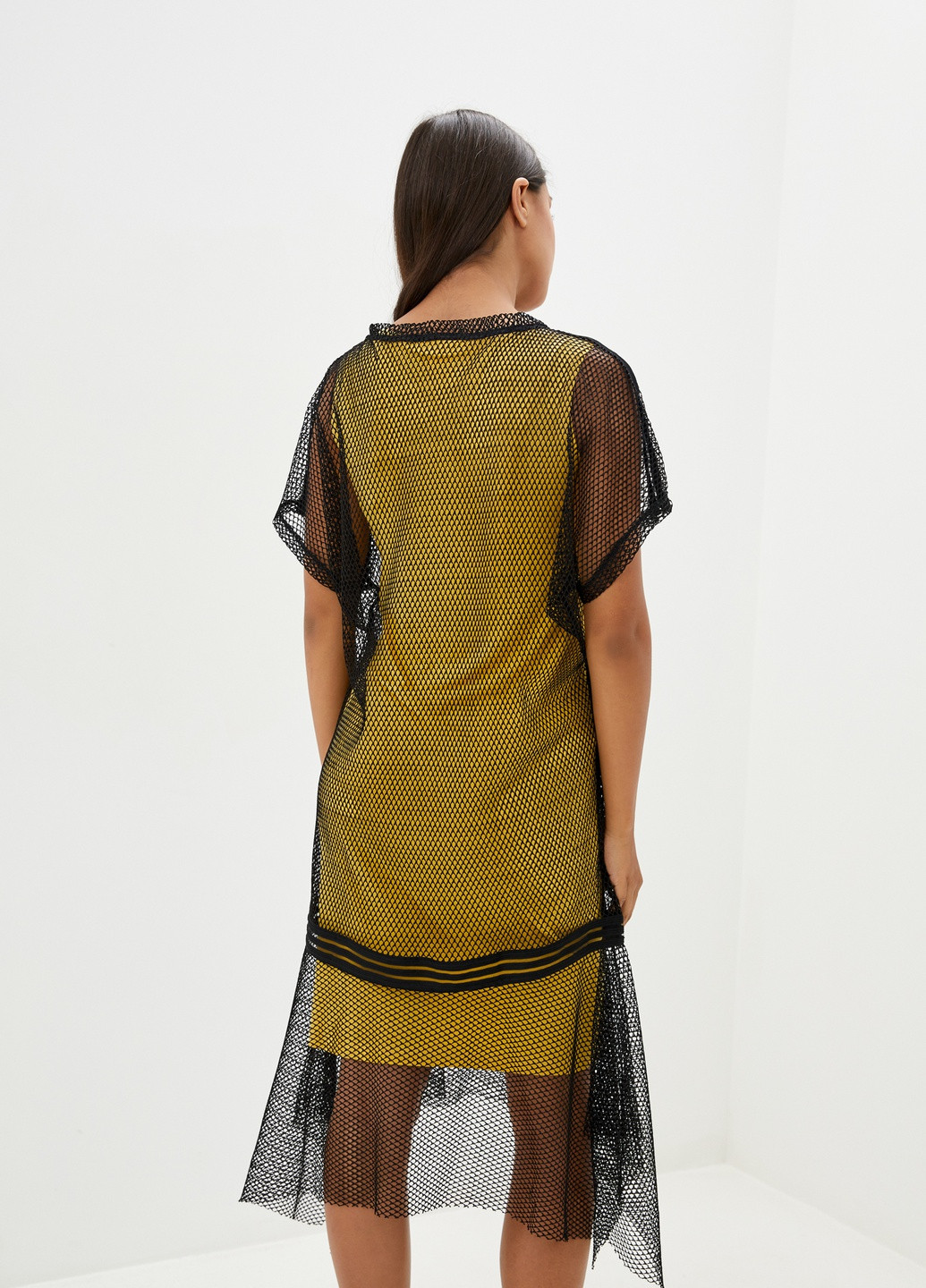 Жовтий пляжна сукня Solh однотонна