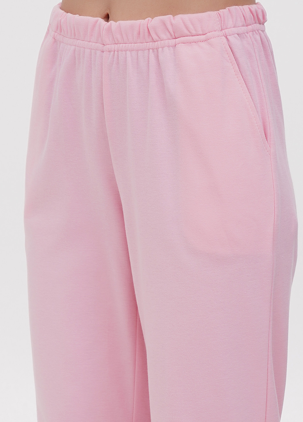 Розовая всесезон пижама (лонгслив, брюки) лонгслив + брюки Lucci