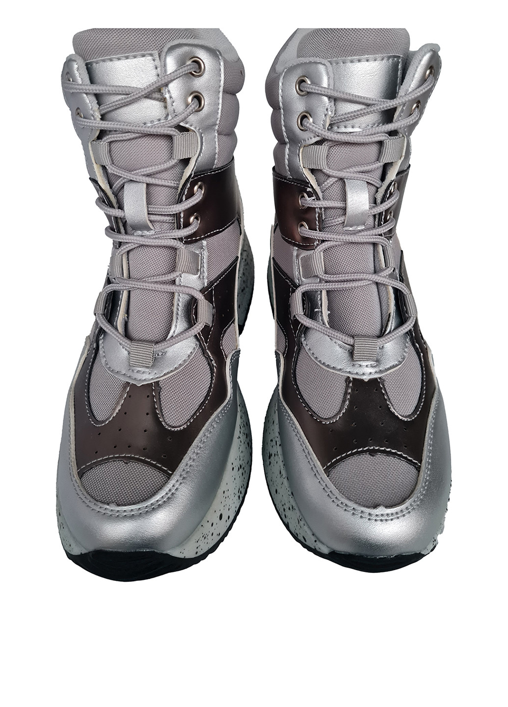 Осенние ботинки B & G с перфорацией тканевые, из искусственной кожи