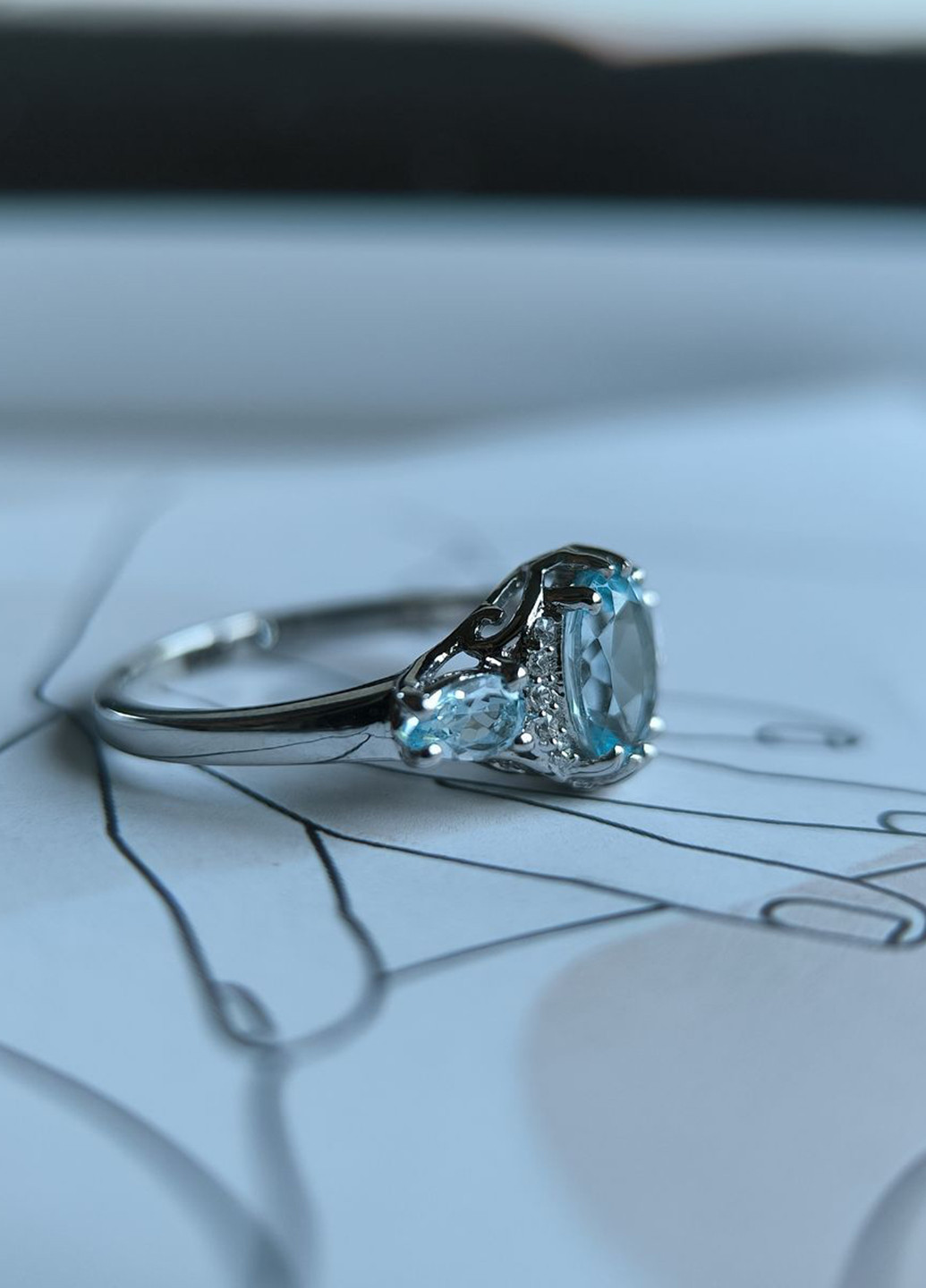 Кольцо Silver Flame (354214586)