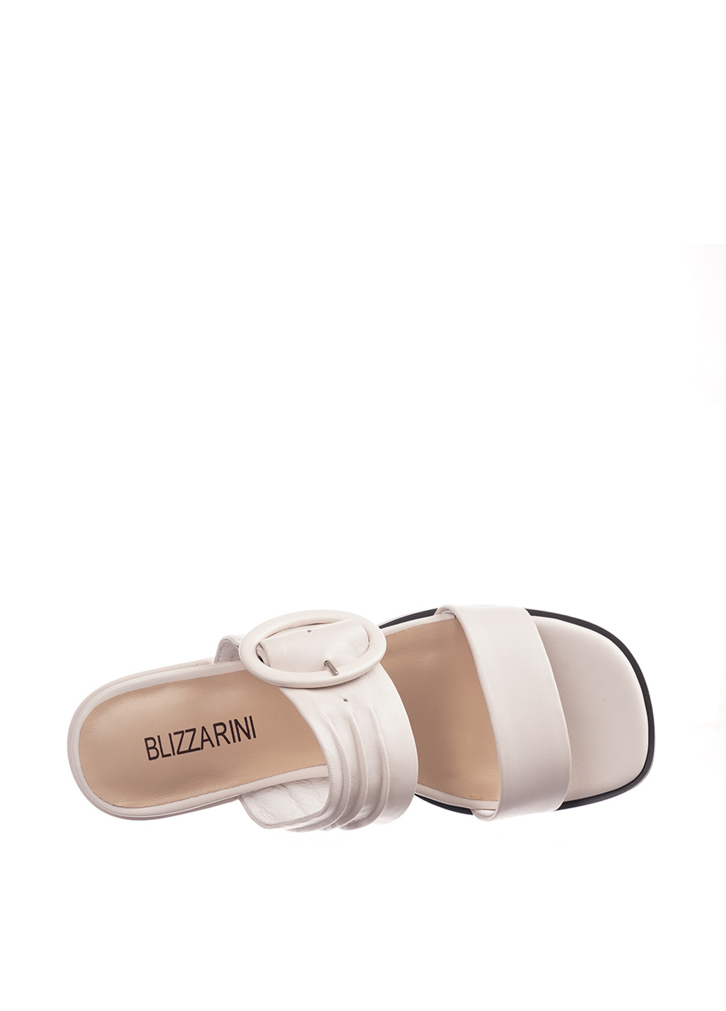 Светло-бежевые шлепанцы Blizzarini