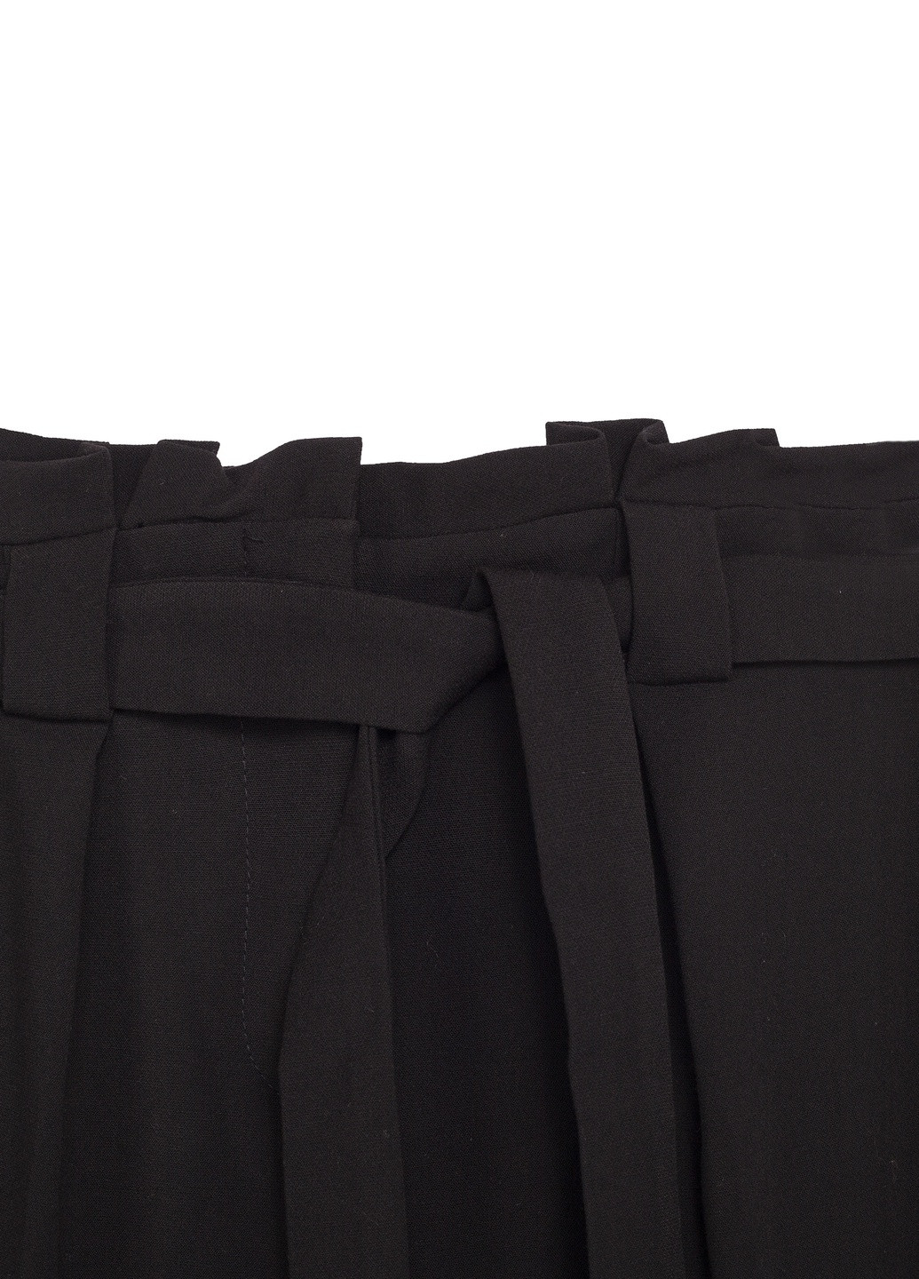 Черные кэжуал демисезонные брюки Kiomi