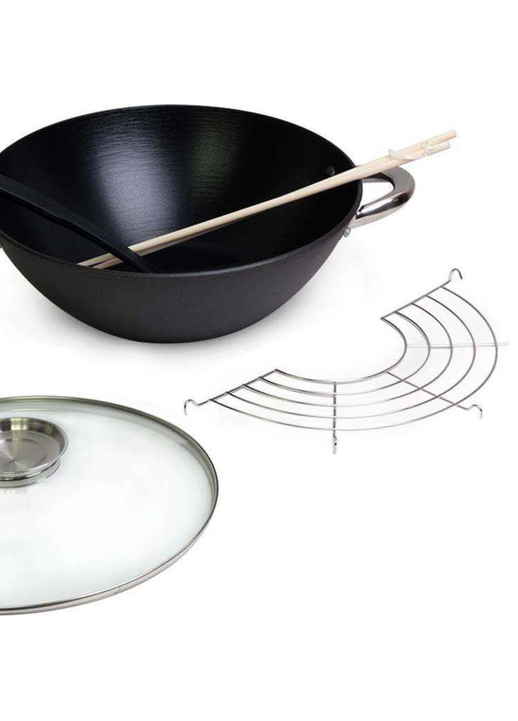 Сковорода WOK 28 см KM-4806 Kamille (233116934)