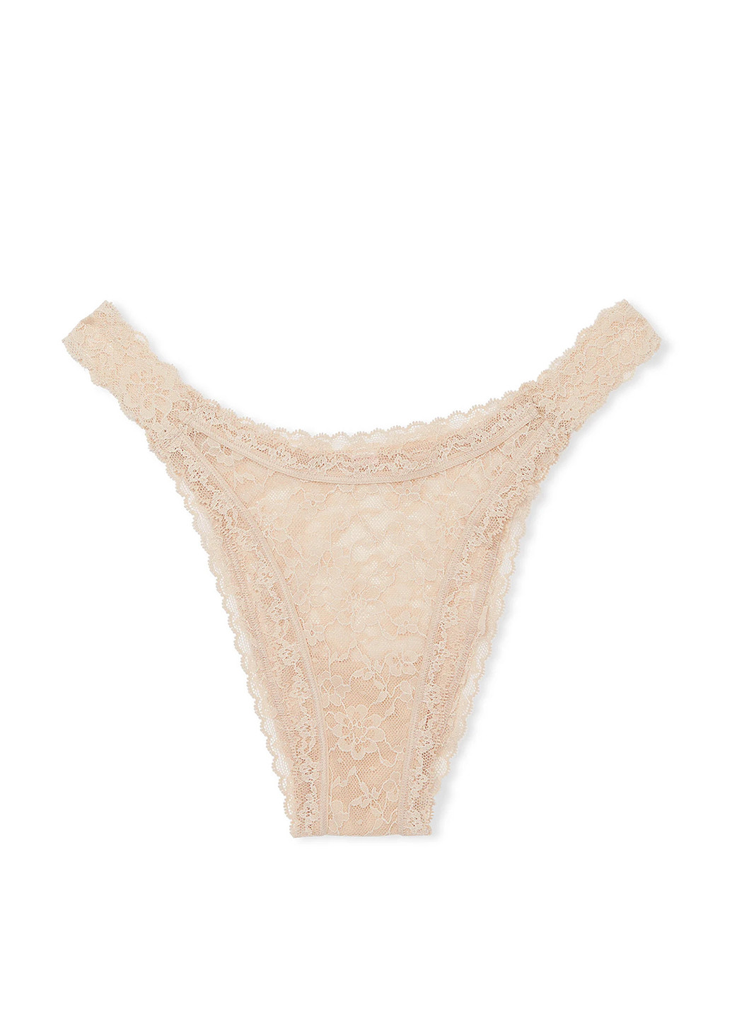 Бежевий демісезонний комплект білизни (бюстгалтер, трусики) Victoria's Secret