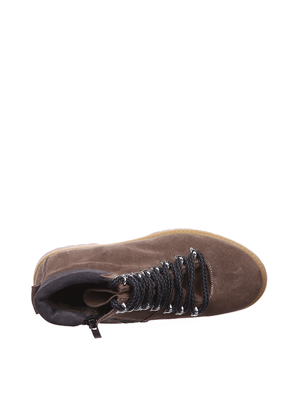 Осенние ботинки Maria Tucci со шнуровкой из натуральной замши
