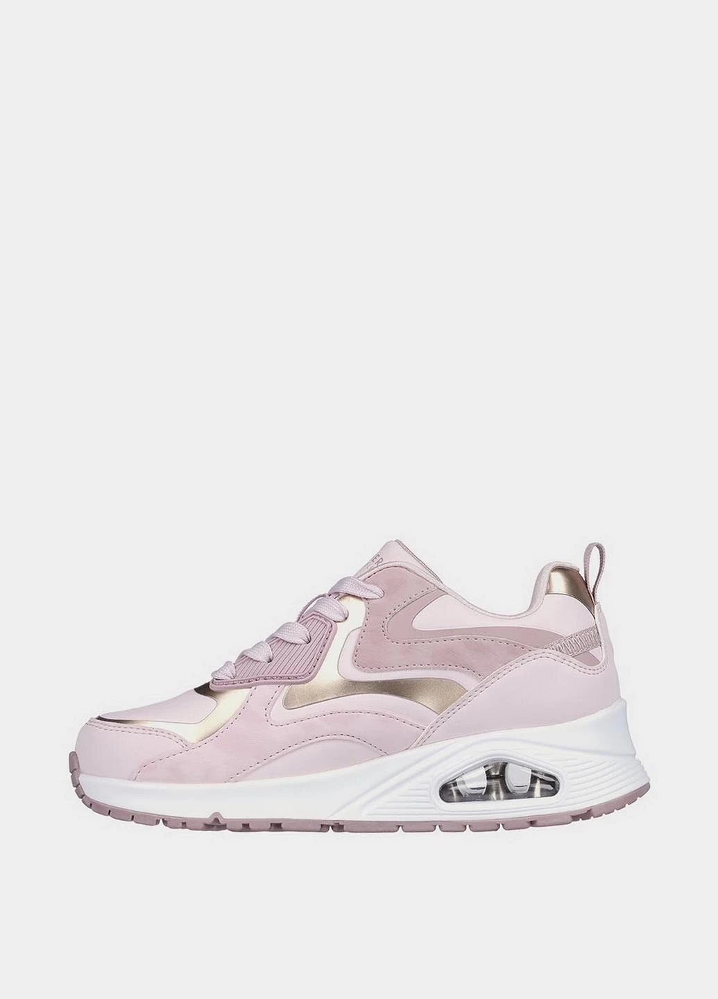 Рожеві осінні кросівки Skechers