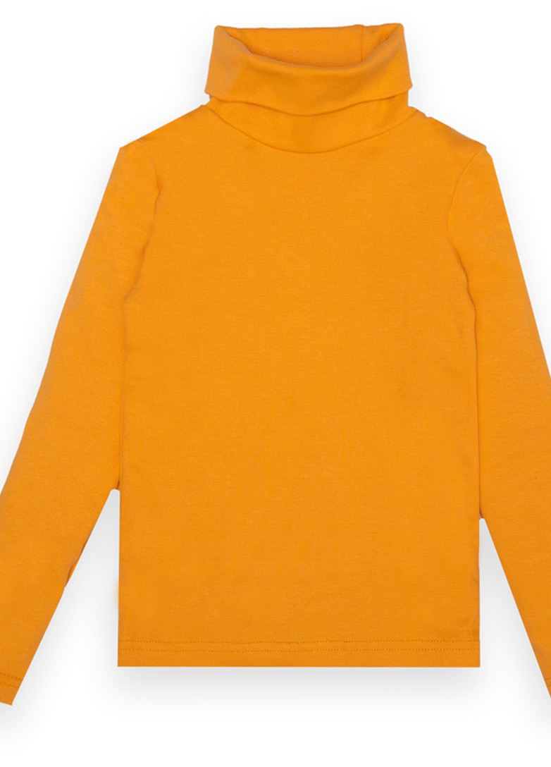 Оранжевый демисезонный детский свитер гольф sv-22-2-11 Габби