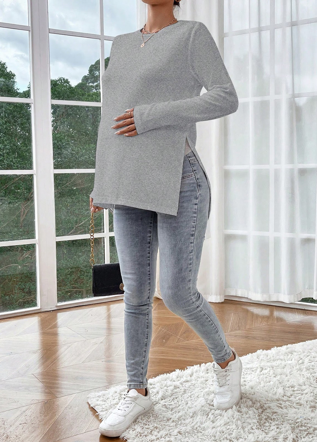 Лонгслив для беременных SHEIN (323082051)