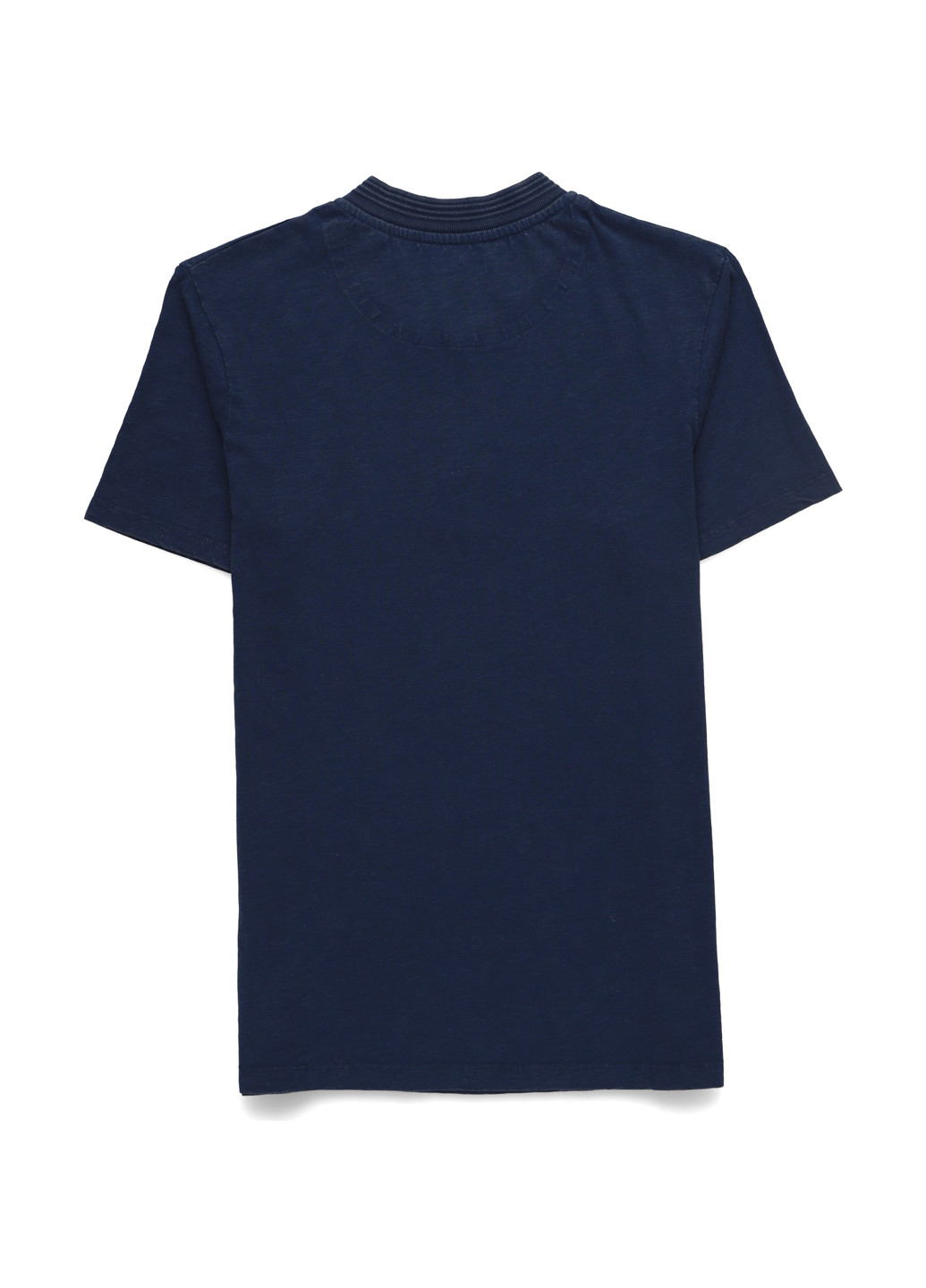 Темно-синяя футболка-поло для мужчин Jack & Jones однотонная