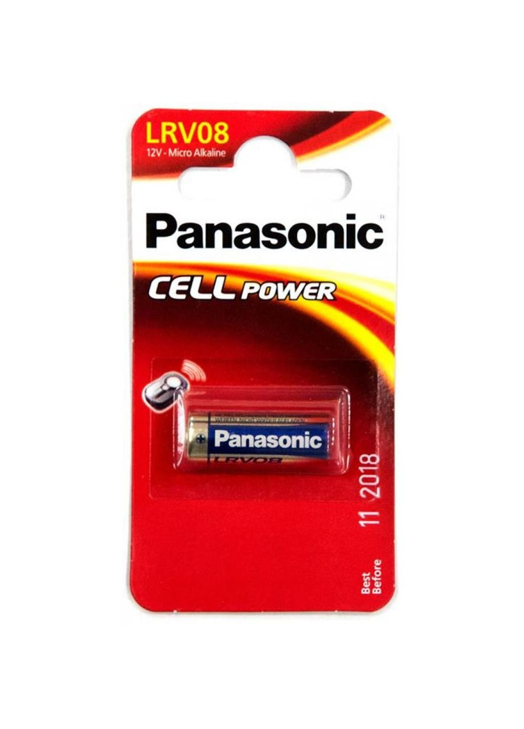 Батарейка LRV08 * 1 (альтернативная маркировка A23, MN21) (LRV08L/1BE) Panasonic (251412264)