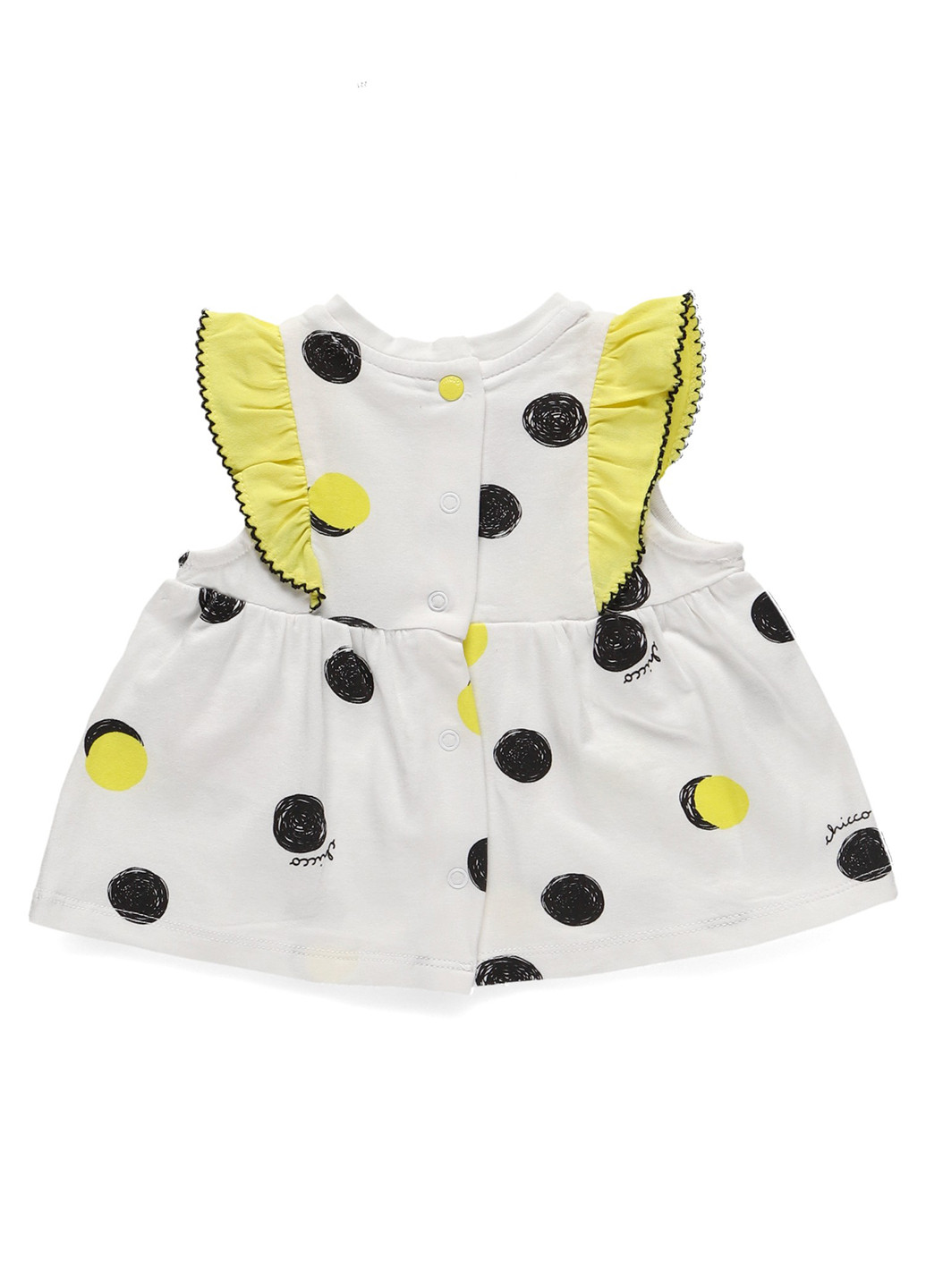 Белая летняя футболка Chicco