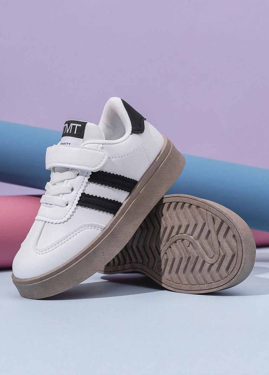 Белые демисезонные кроссовки SHEIN