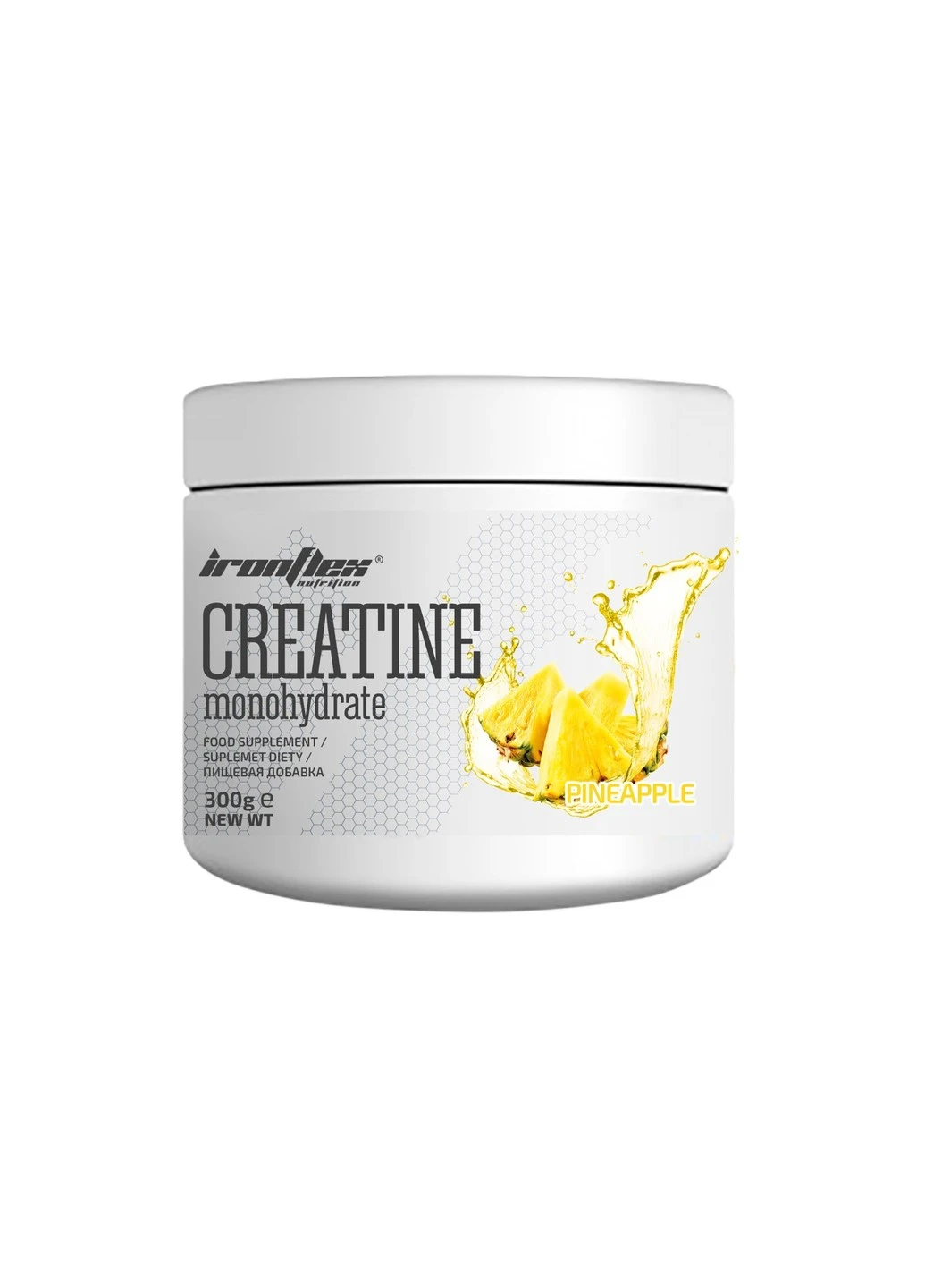 Креатин моногідрат Creatine monohydrate 300 грам Ківі-кактус Iron Flex (255279532)
