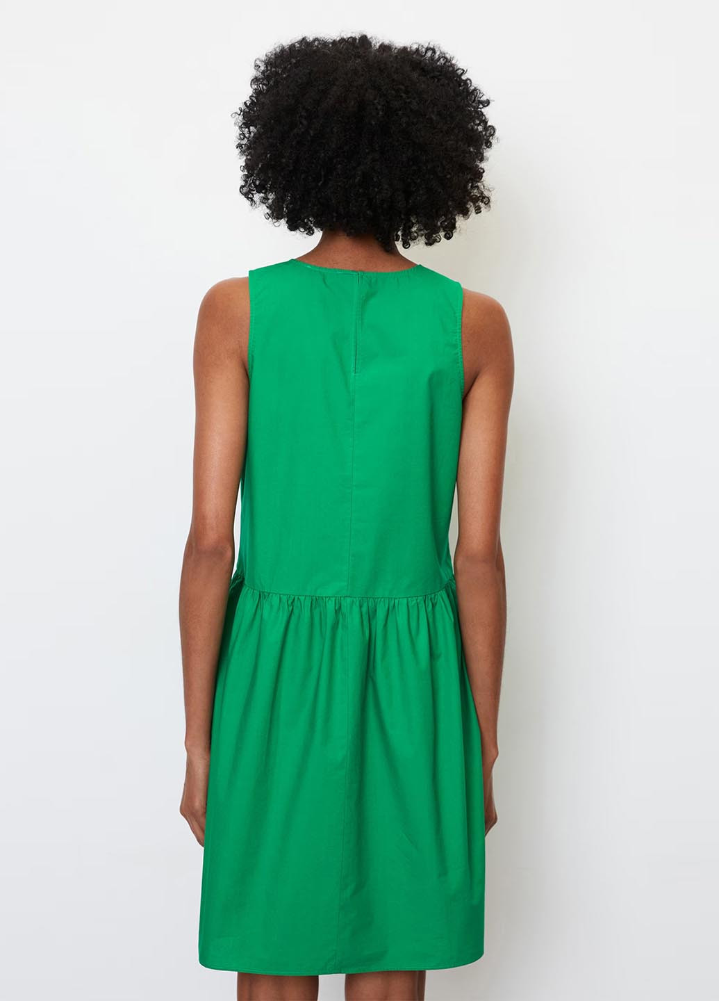 Зеленое кэжуал платье Marc O'Polo однотонное