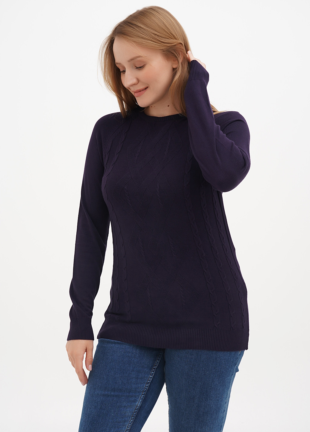 Темно-синий демисезонный джемпер джемпер Sassofono