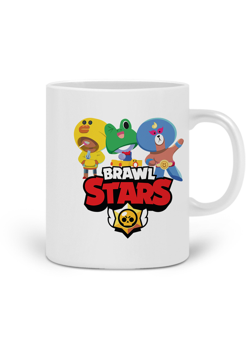 Кружка Бравл Старс (Brawl Stars) 330 мл горнятко керамічне (20259-1027) MobiPrint (219777172)