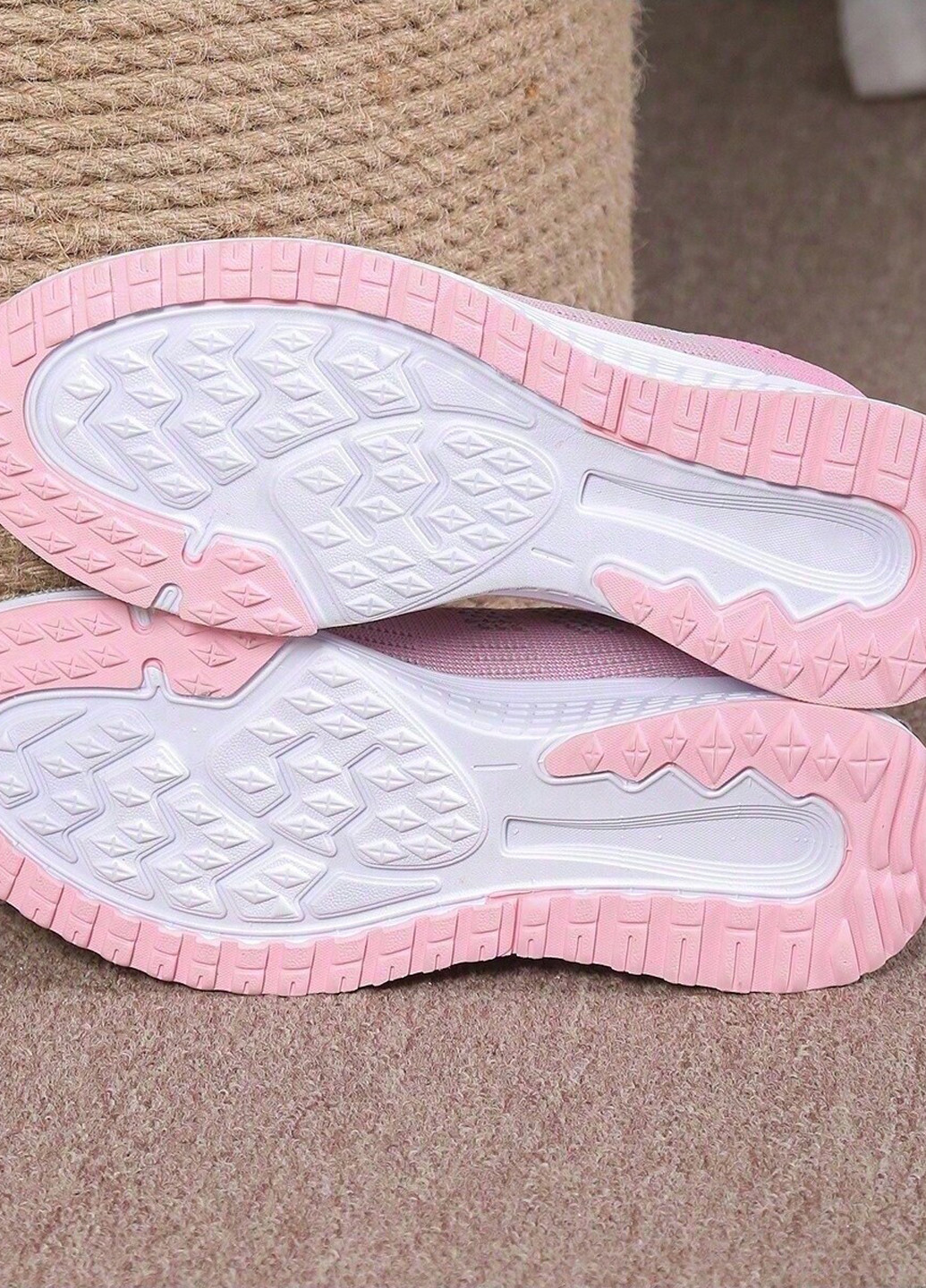 Кроссовки SHEIN светло-розовые лето (366112967)