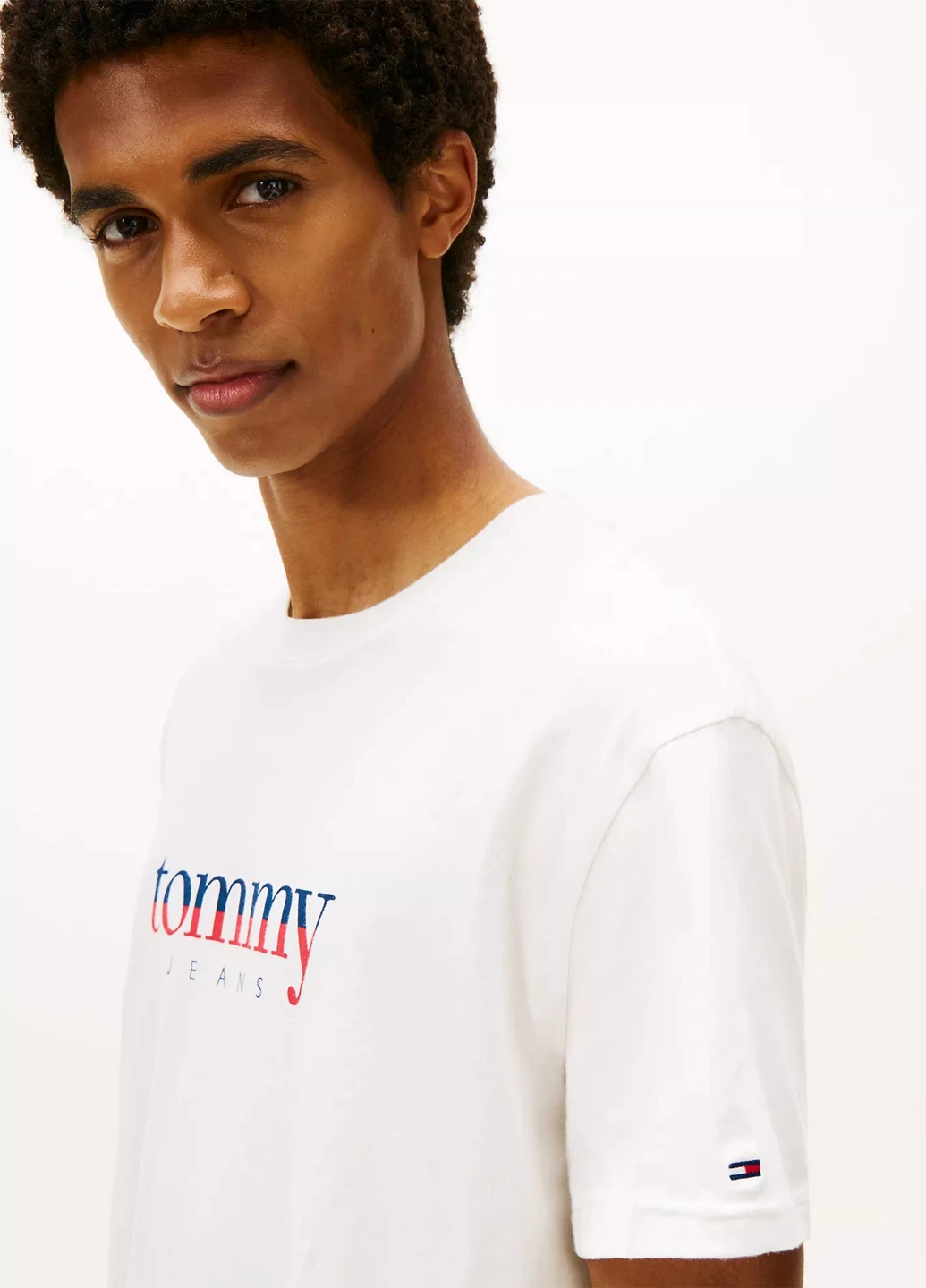 Молочная футболка Tommy Hilfiger