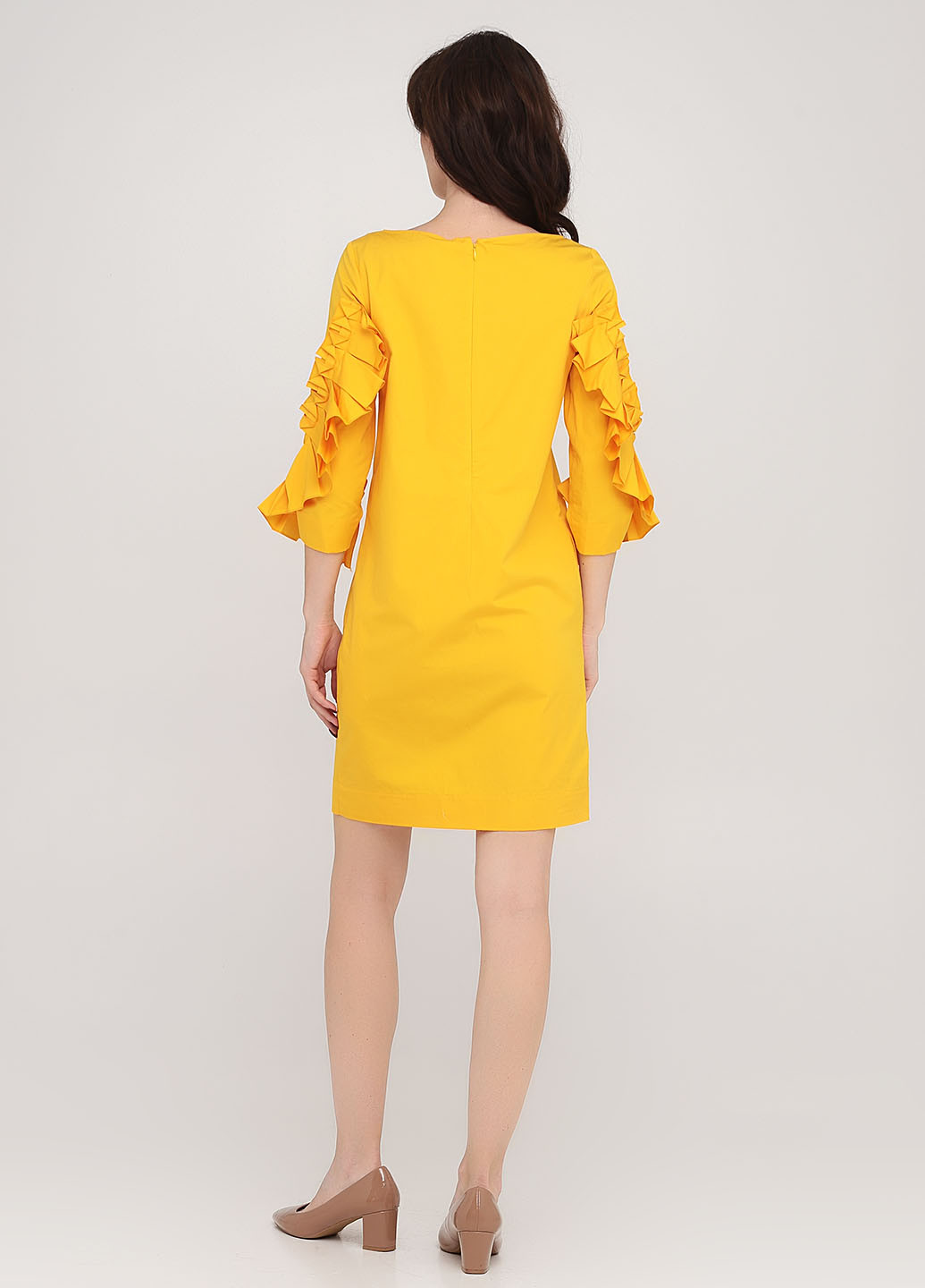 Жовтий кежуал сукня Cos однотонна
