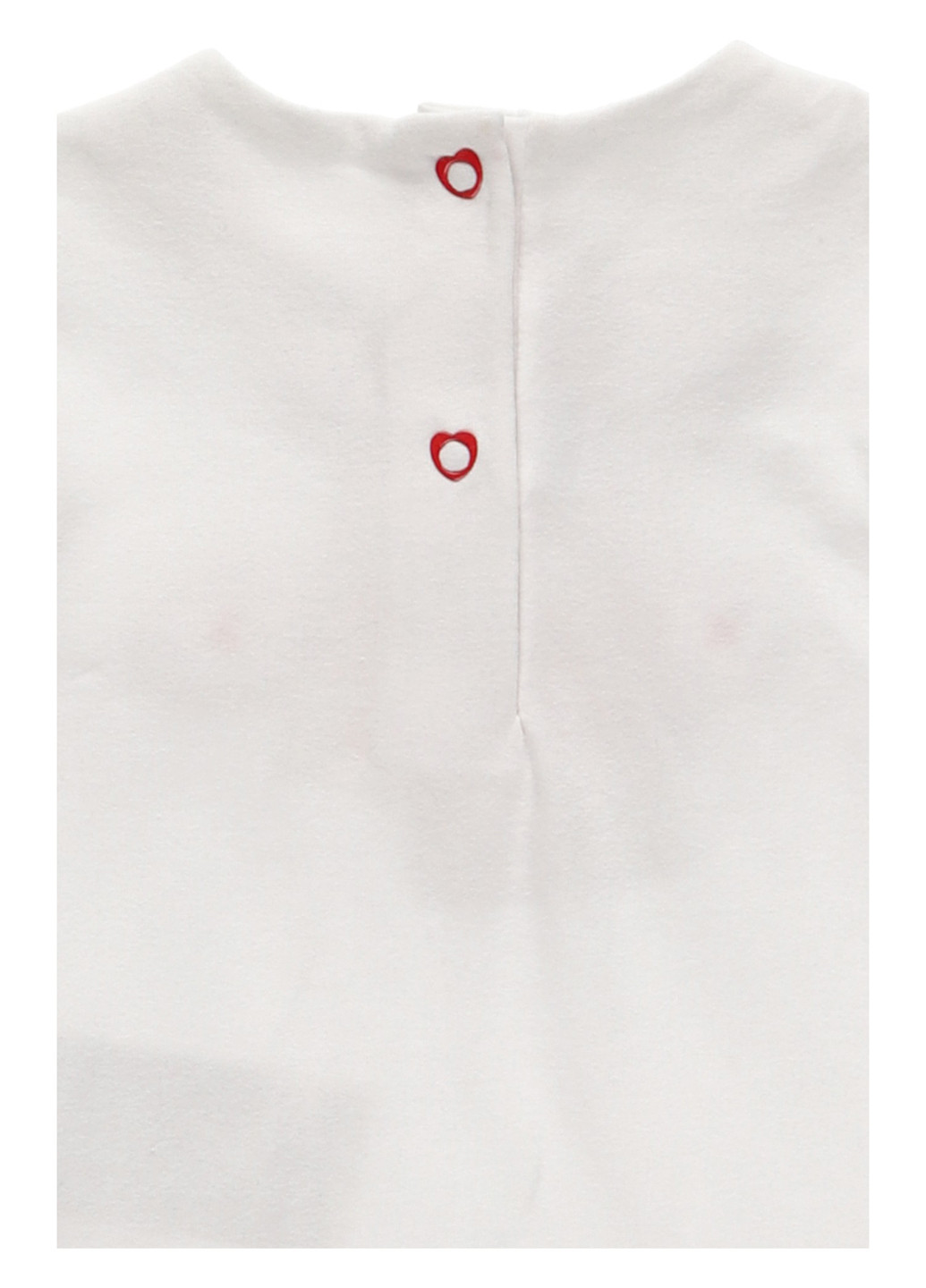 Белая летняя футболка Chicco