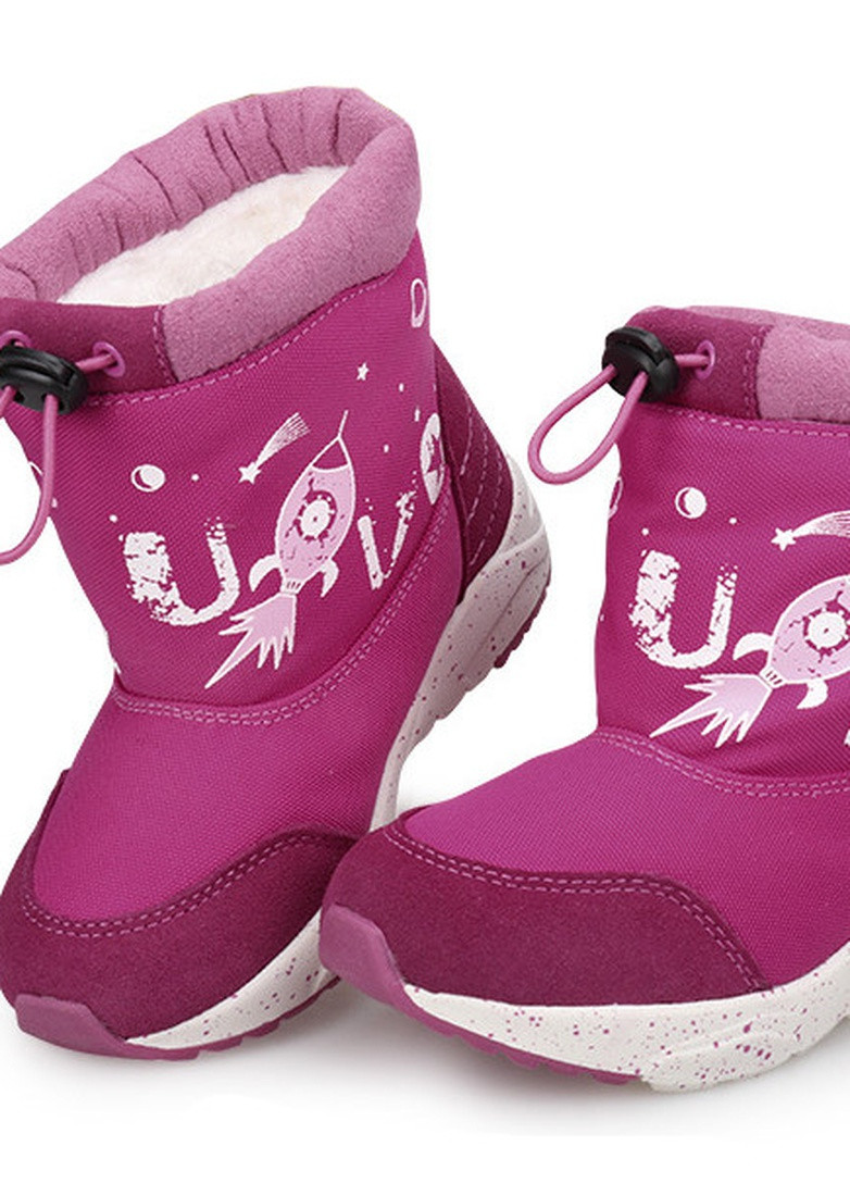 Зимние сапоги для девочки pink rocket Uovo