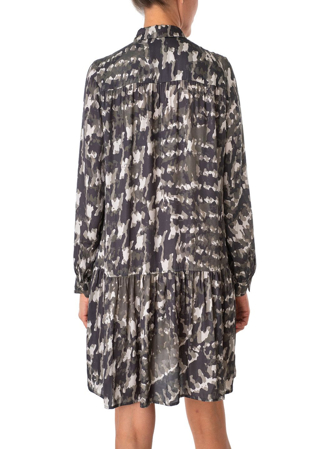 Комбинированное кэжуал платье Marc Aurel с камуфляжным принтом