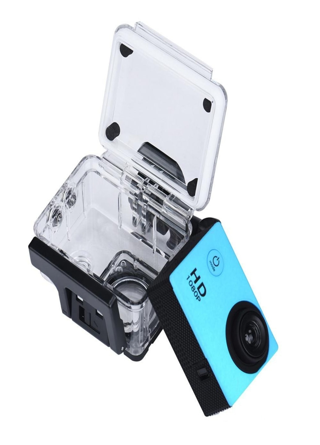 Спортивная экшн камера видеокамера с креплениями SportsFull HD 1080 Синяя (024558) Francesco Marconi (214077970)