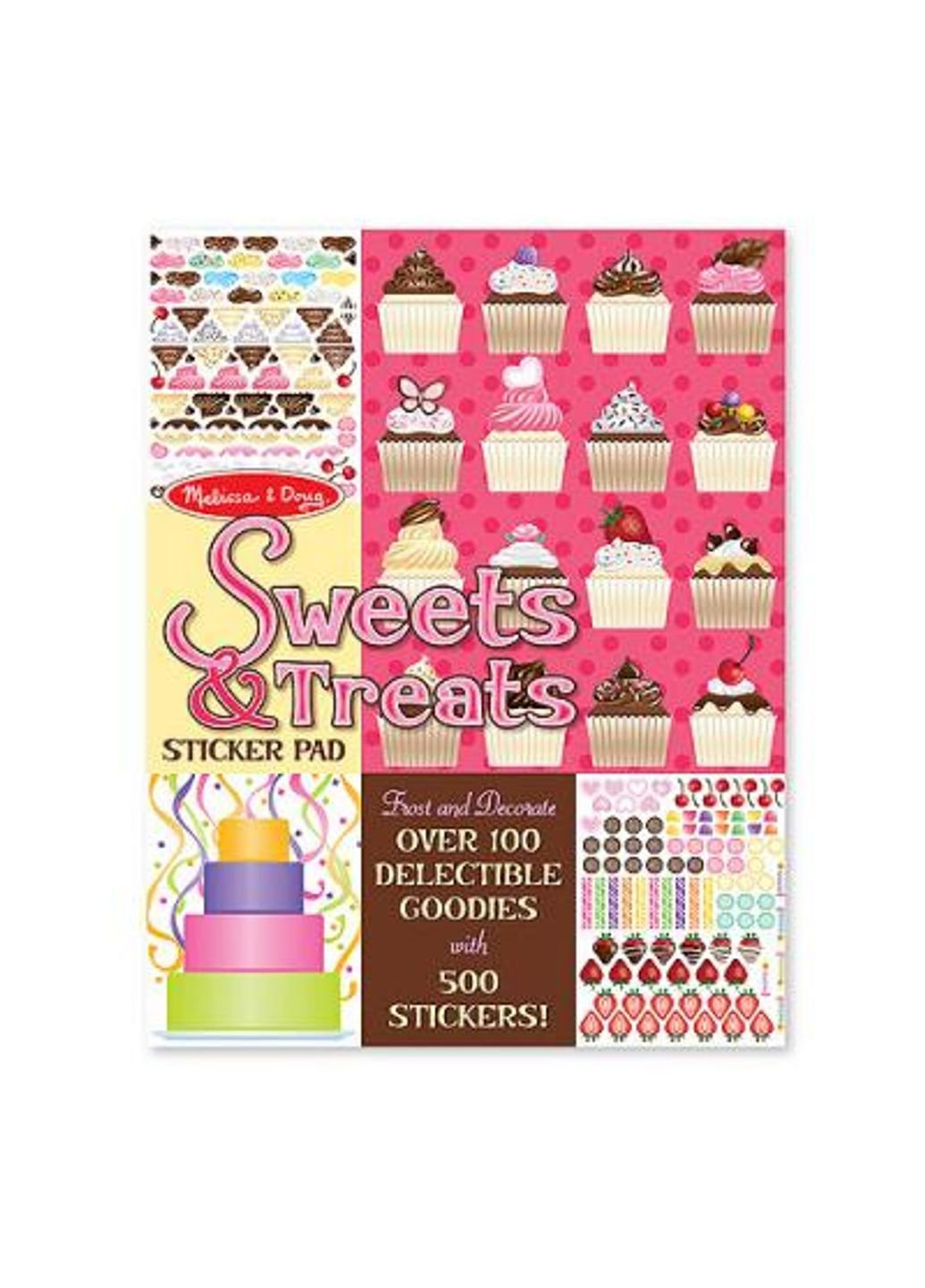 Набор для творчества стикеры "Мои сладости" (MD4239) Melissa&Doug (249609488)