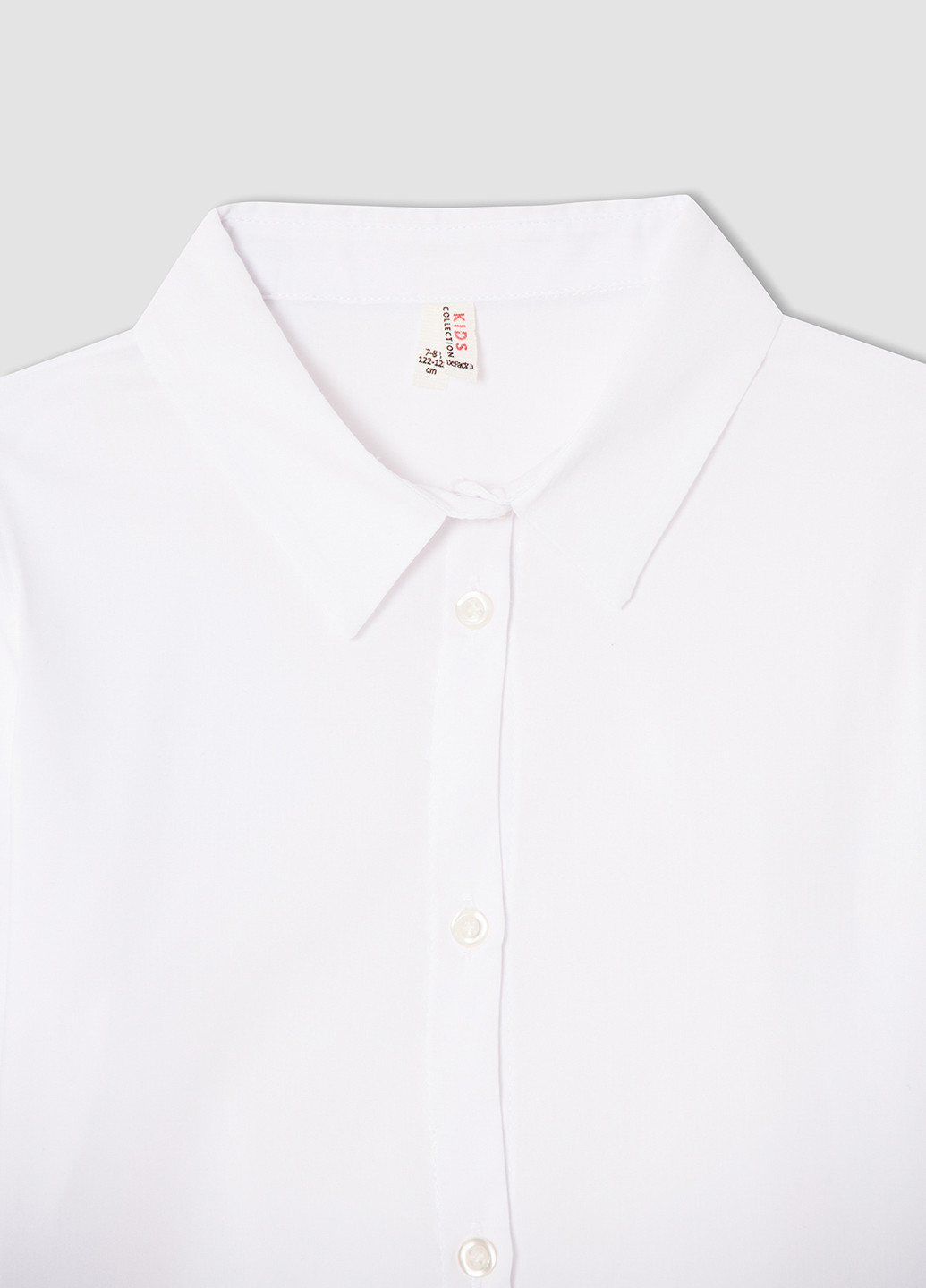 Рубашка DeFacto біла кежуал бавовна
