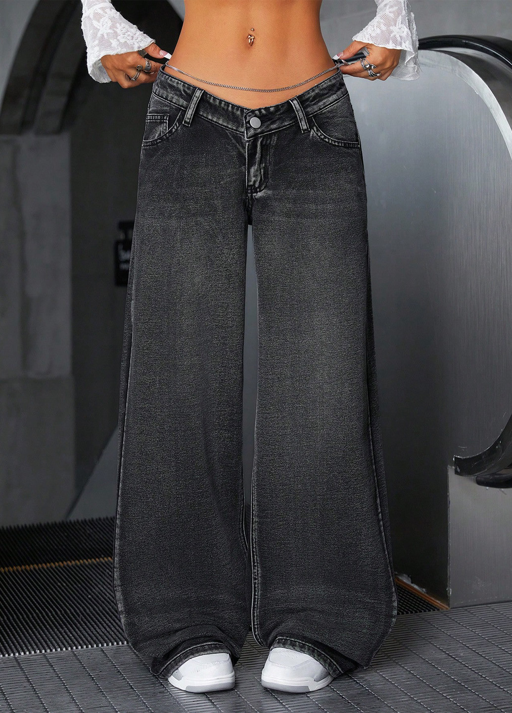 Джинси SHEIN - (341484606)