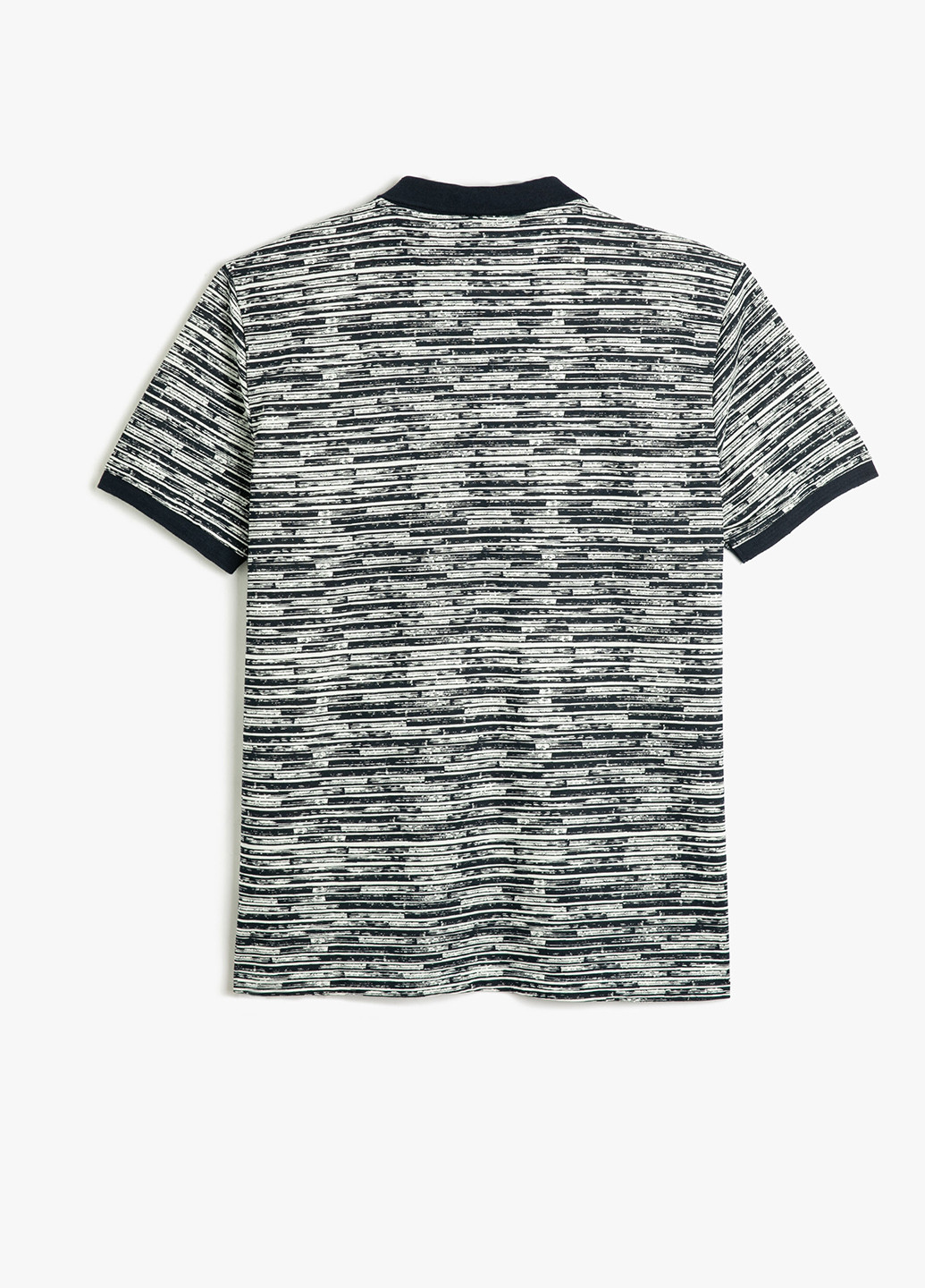 Цветная футболка-поло для мужчин KOTON с абстрактным узором