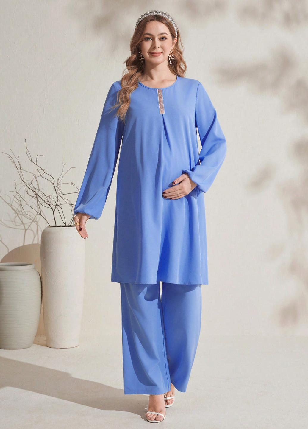 Костюм (блуза, брюки) SHEIN (366092516)