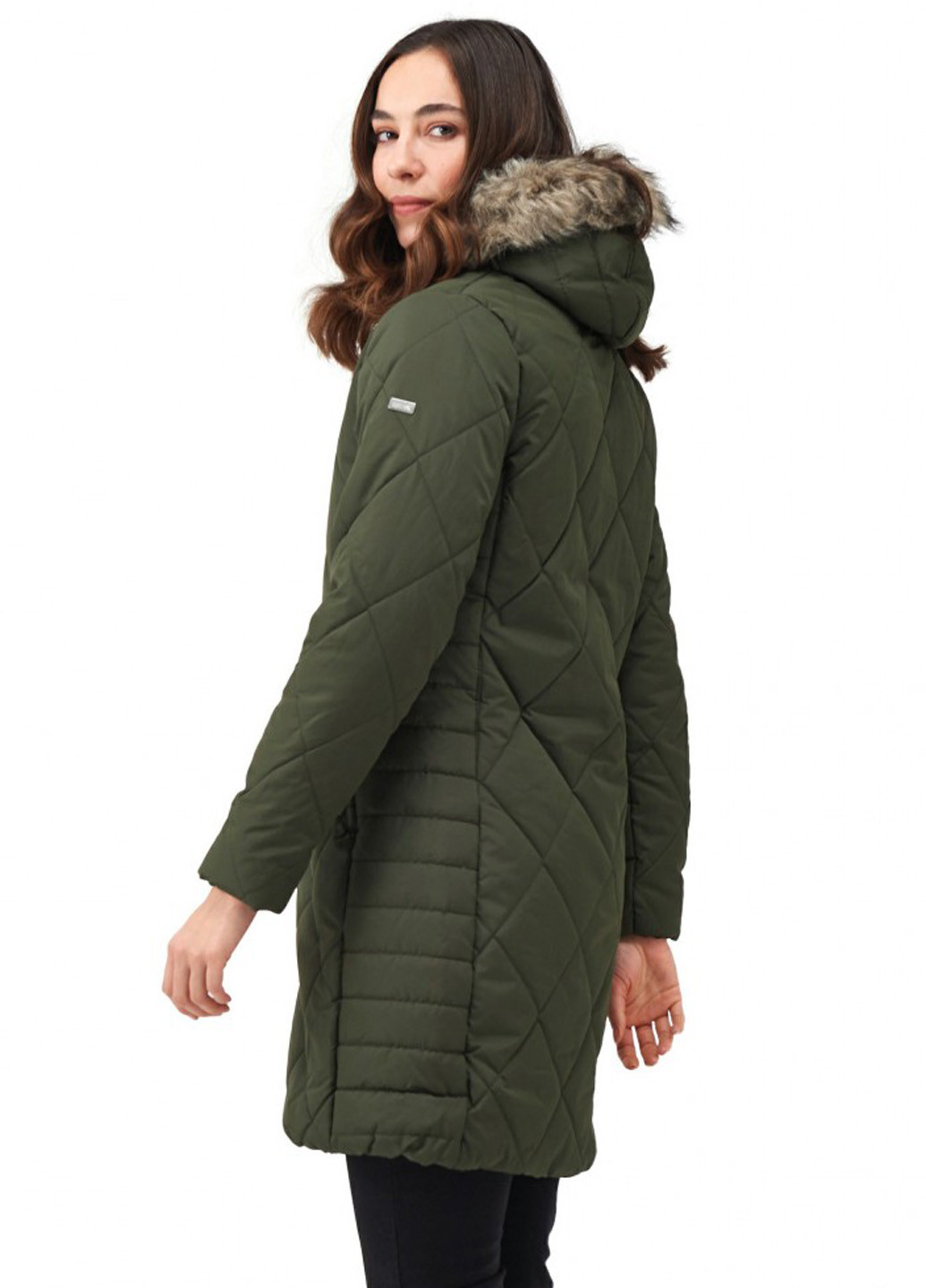 Оливкова (хакі) зимня куртка куртка-пальто Regatta Fritha II