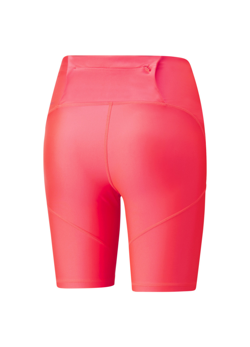Шорти ULTRAFORM Tight Running Shorts Women Puma однотонні рожеві спортивні поліестер, еластан