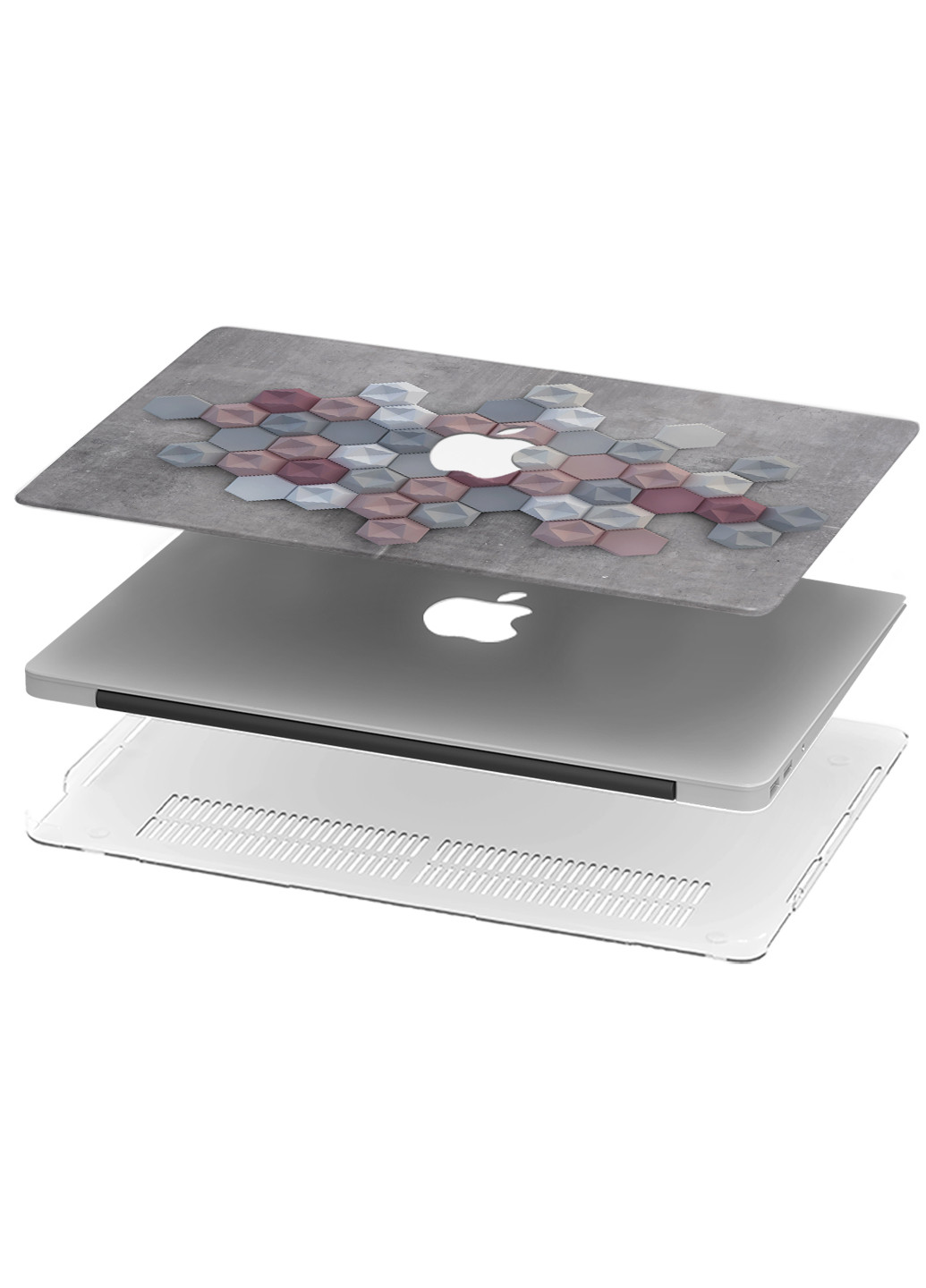 Чехол пластиковый для Apple MacBook Air 13 A1932 / A2179 / A2337 Абстракция (Abstraction) (9656-1843) MobiPrint (218528162)