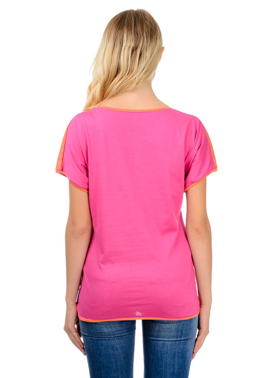 Розовая летняя футболка Artystuff
