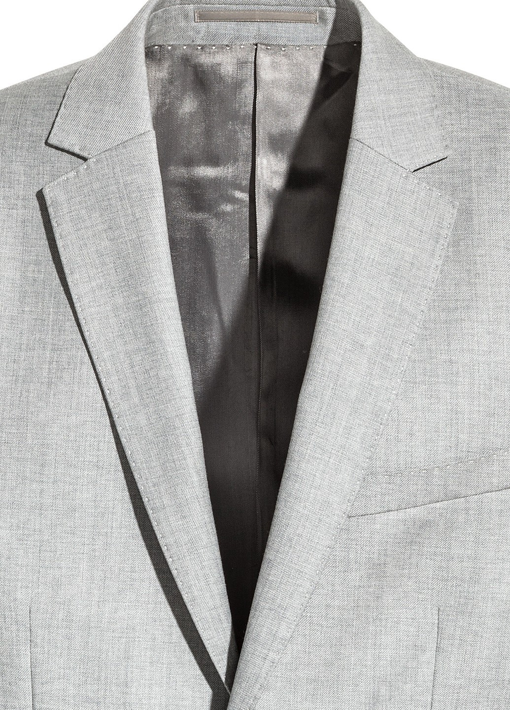 Пиджак H&M серый деловой