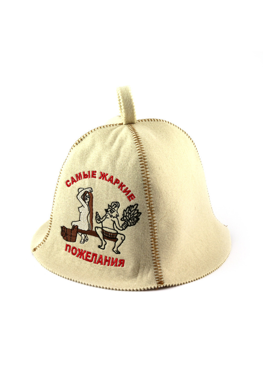 Шапка для сауны "Самые жаркие пожелания" Luxyart (206021498)