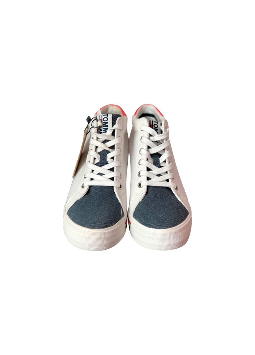 Білі кеди на танкетці Tommy Jeans