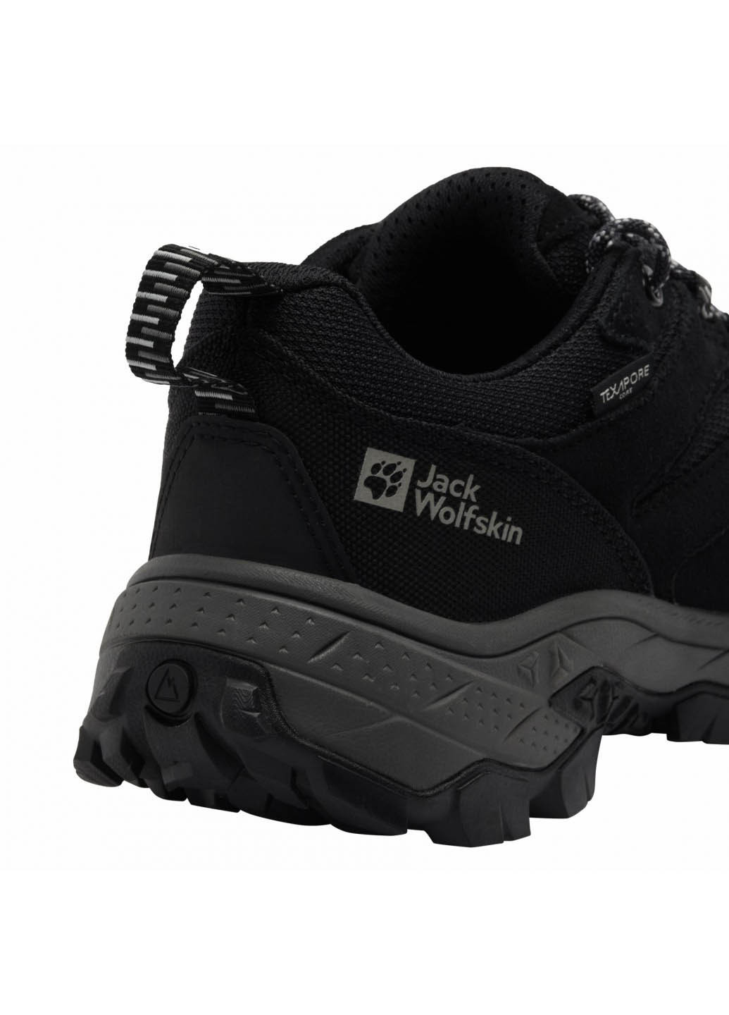 Черные демисезонные кроссовки Jack Wolfskin A62070_6350