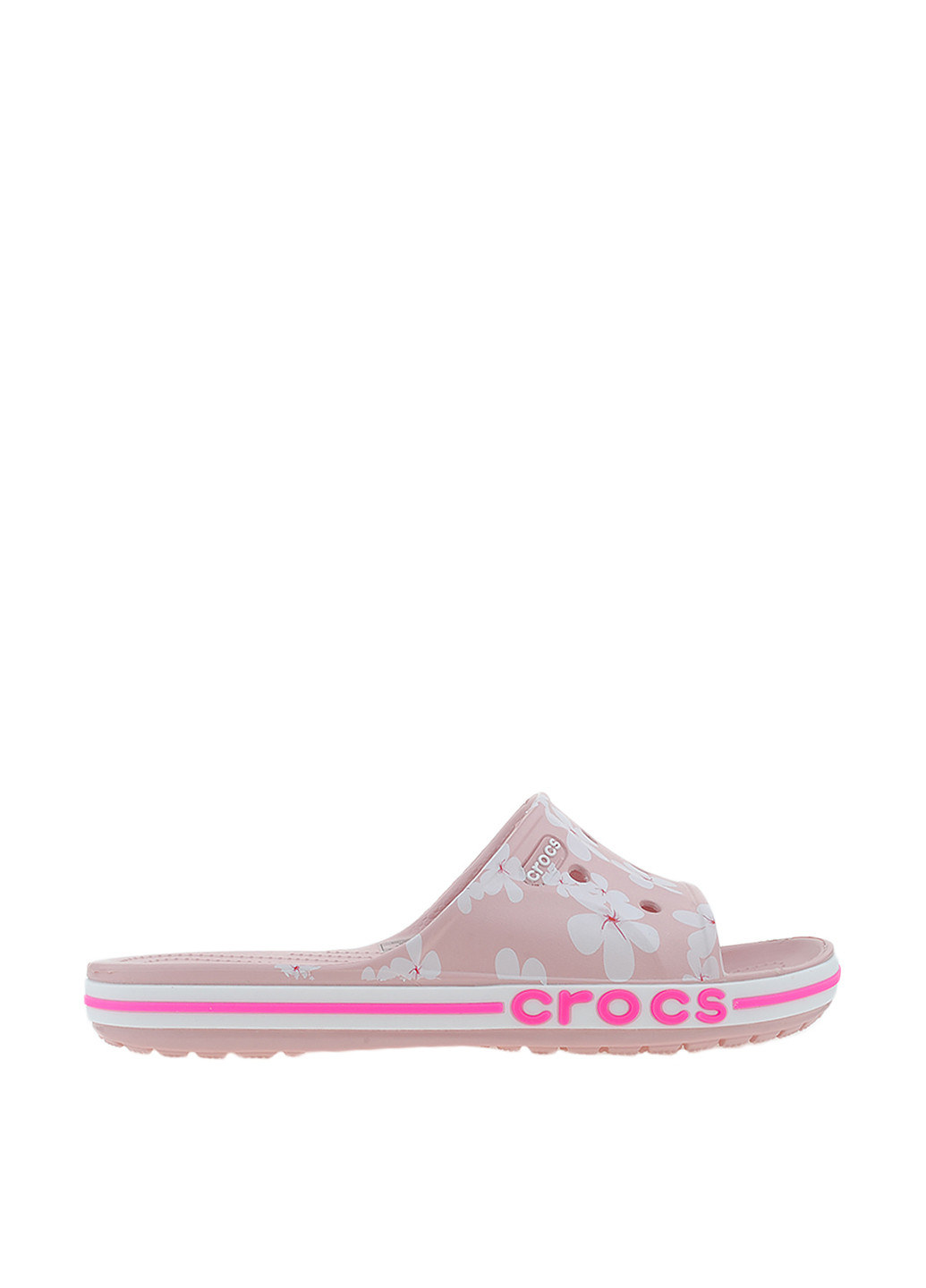 Розовые шлепанцы Crocs