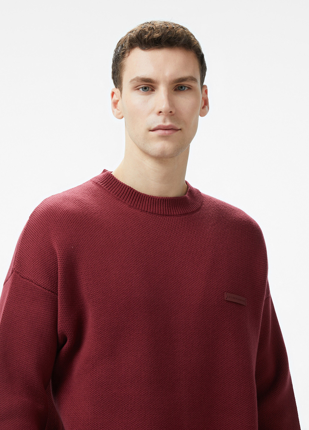 Вишневый демисезонный джемпер джемпер Les Benjamins 301