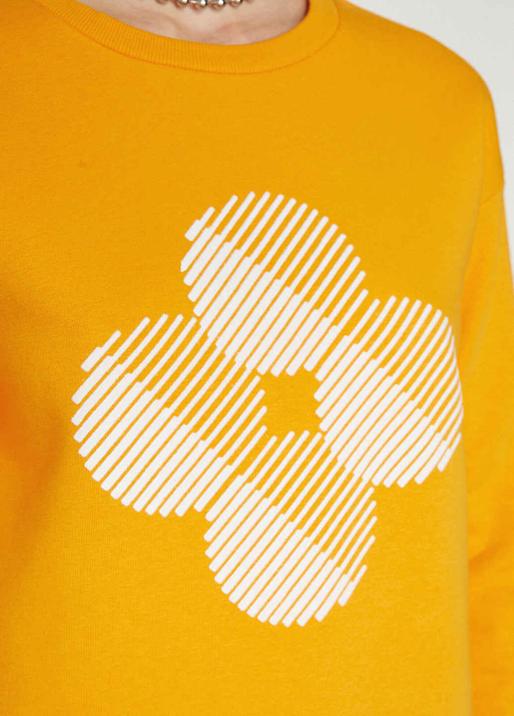 Світшоти KOTON - Прямий крій геометричний жовтий кежуал трикотаж, бавовна - (246942110)