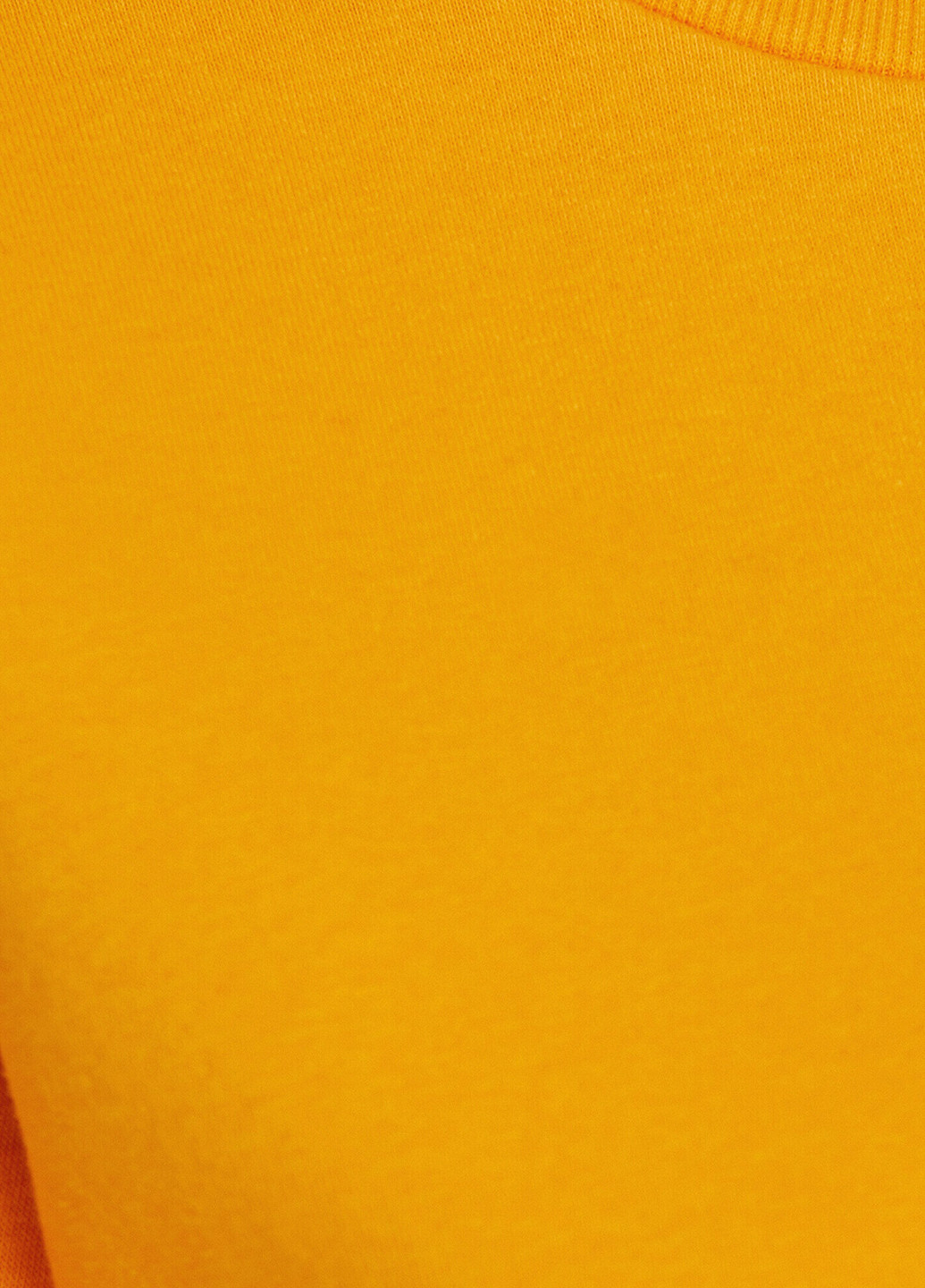 Свитшот KOTON - Прямой крой геометрический желтый кэжуал трикотаж, хлопок - (246942110)