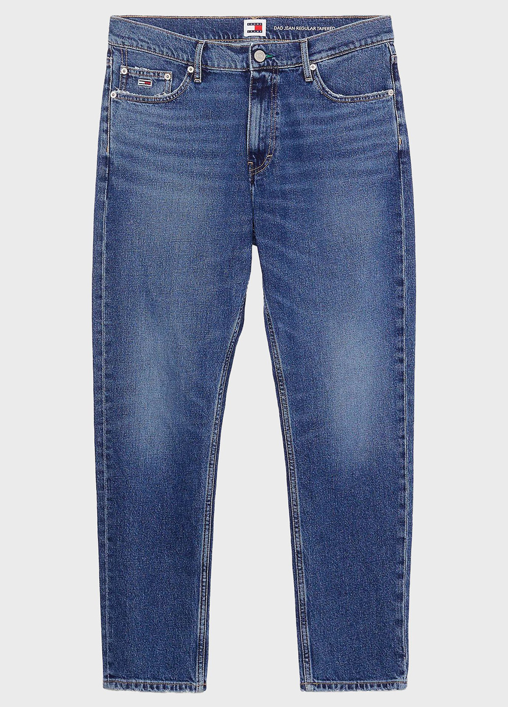 Синие демисезонные зауженные джинсы Tommy Jeans
