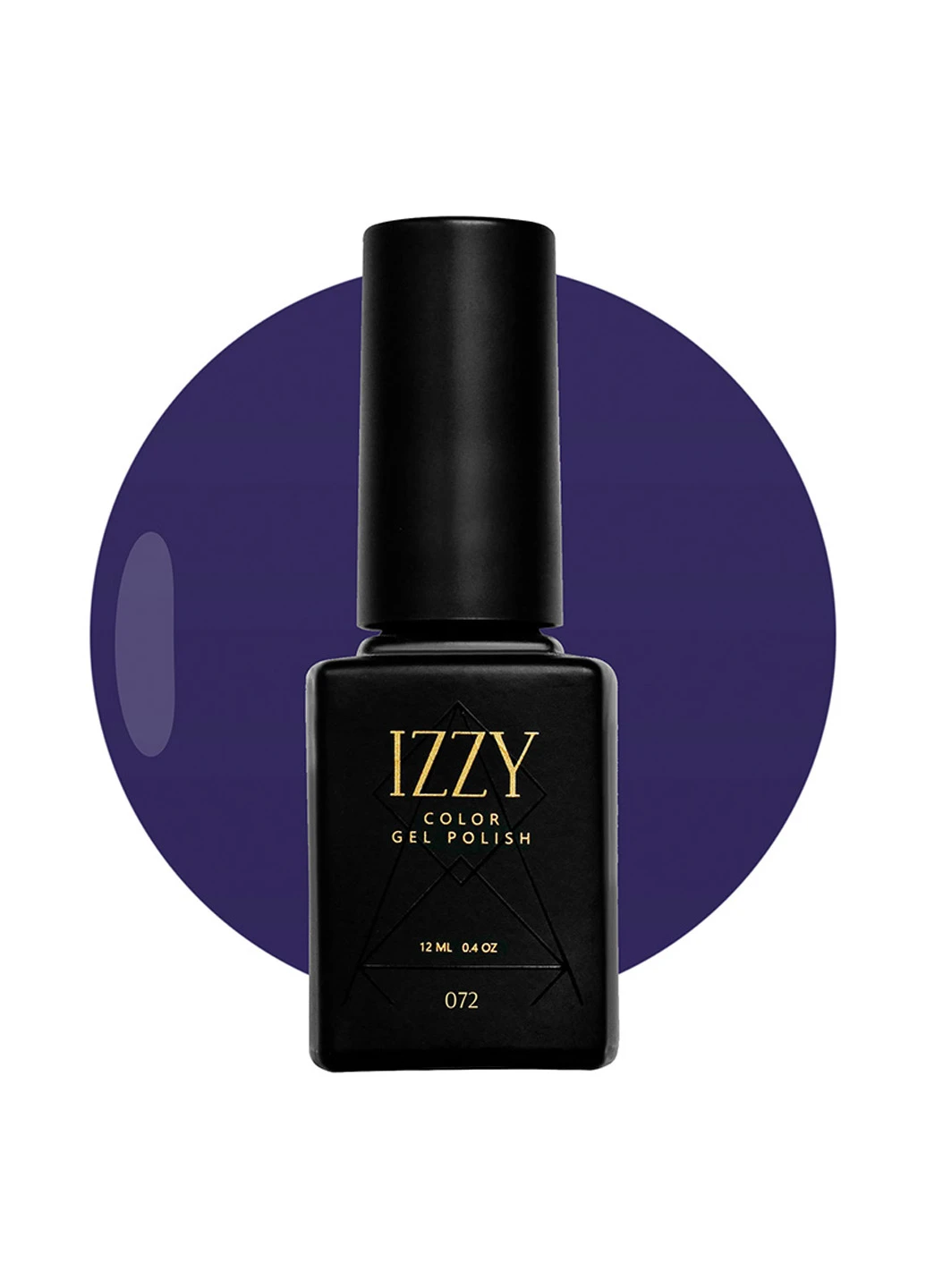 Гель-лак для манікюру бузковий 160, 12 мл Izzy (363030454)